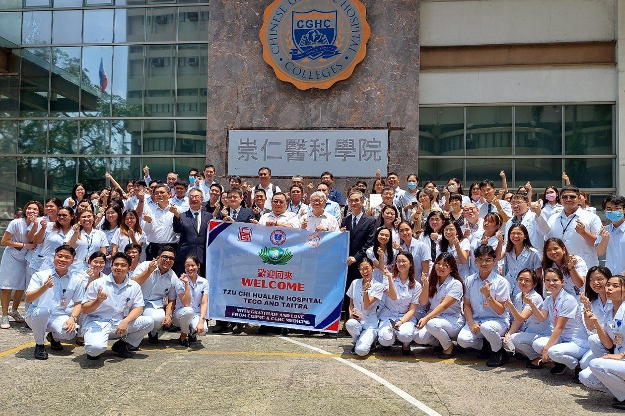 花蓮慈濟醫院團隊，到菲律賓崇仁醫學院交流參訪。