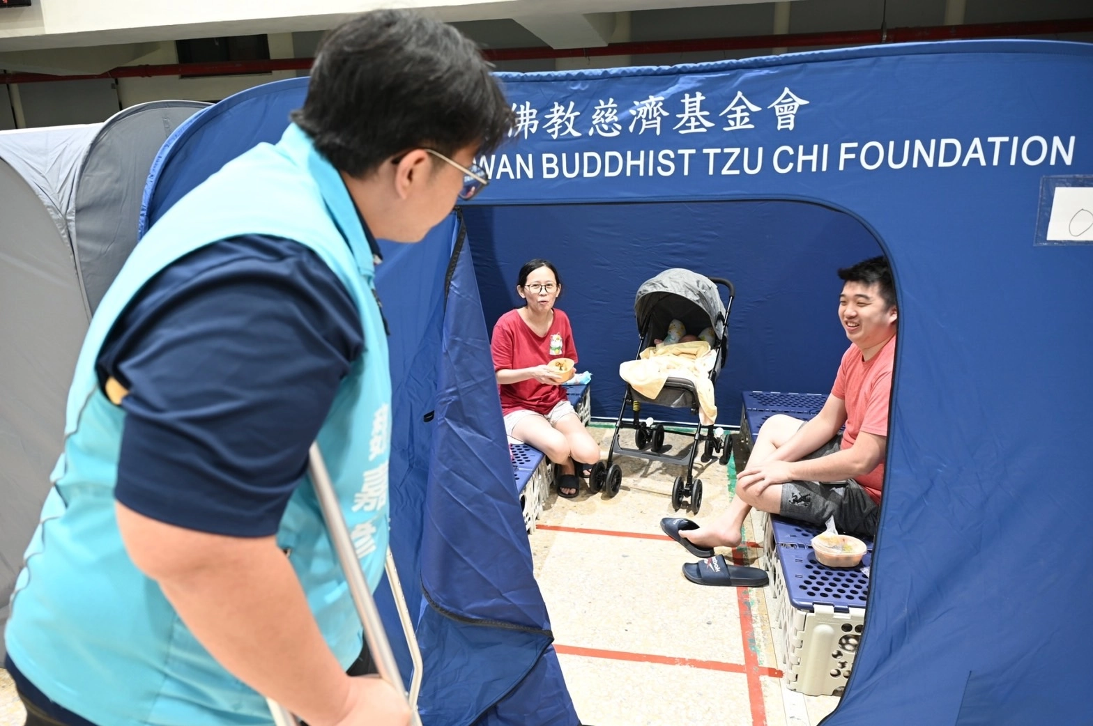 花蓮市公所收容中心貼心也用心  登上日本熱搜榜