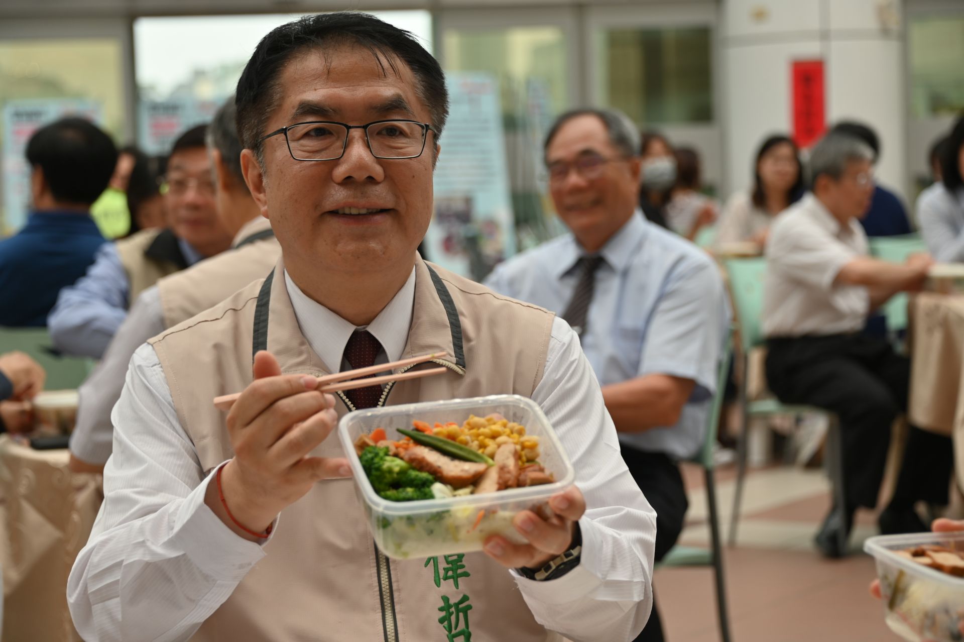 響應蔬食祈福 臺南市與慈濟為花蓮震災匯聚愛心