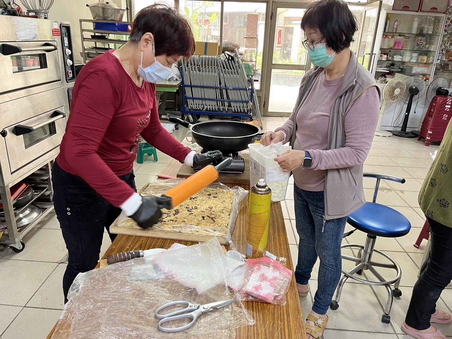 新住民分享體驗健康飲食與宜蘭美食「雪花餅」