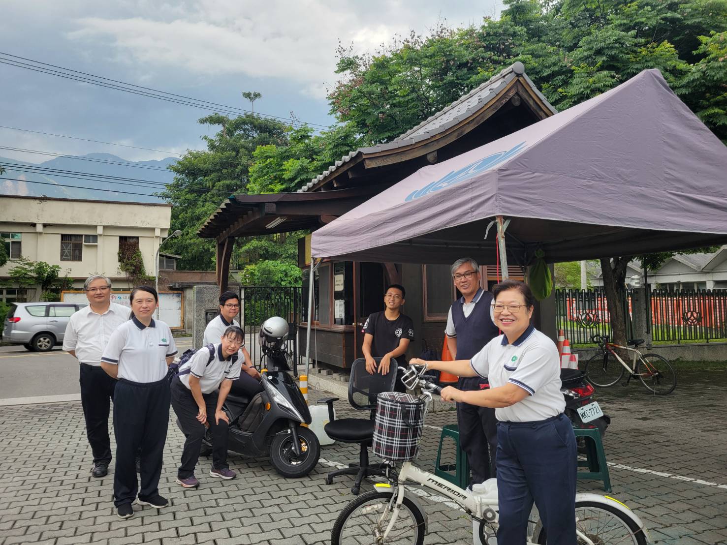 災難無常 慈中戒慎虔誠 以愛牽起防護網