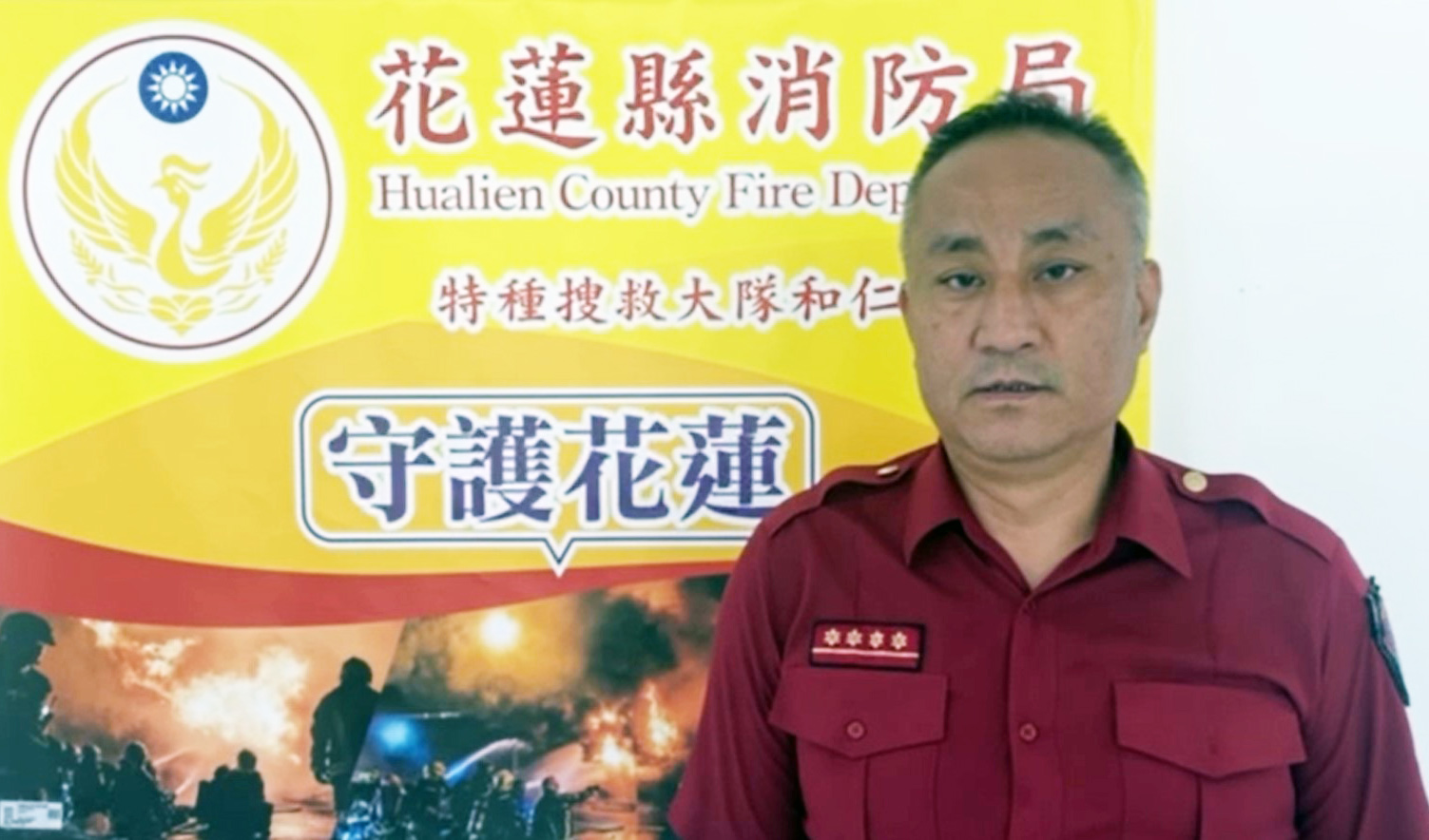 和仁消防分隊小隊長曾榮輝說明，這次路段有兩個大坍方。