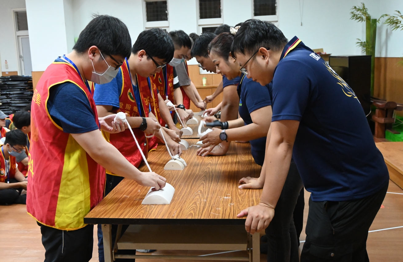 替代役男為公益默默付出，若能學習到專業的救災知識與技能，不但一生受用，更能成為國家與社會重要的安定力量。