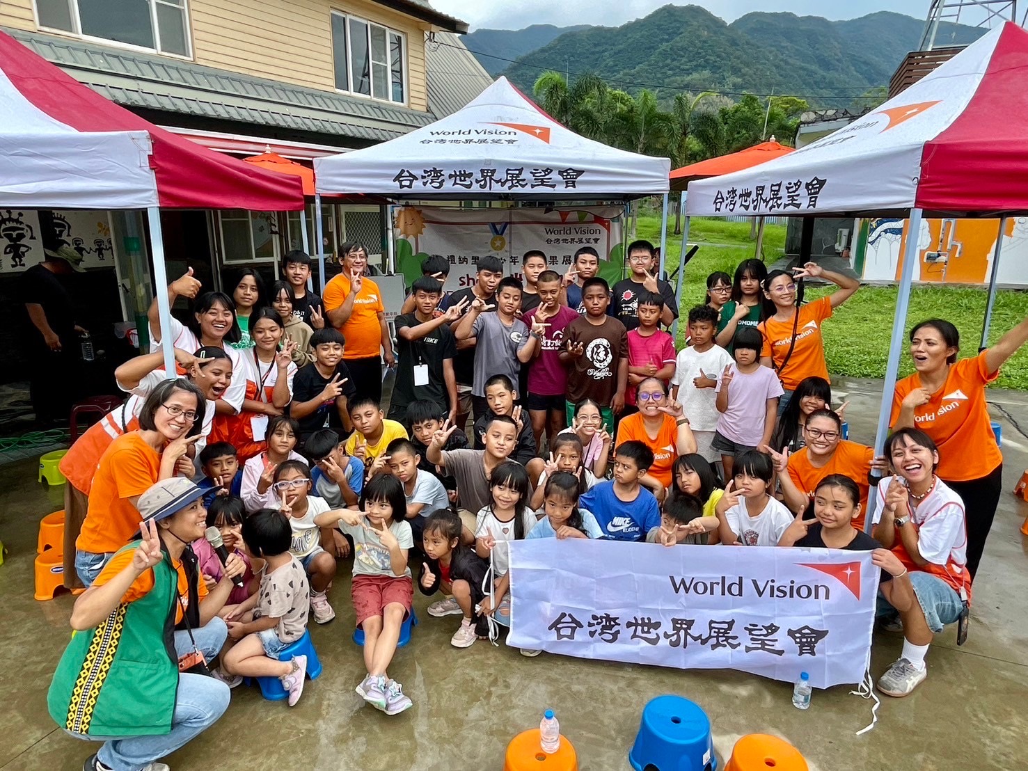 台灣世界展望會為屏東原鄉弱勢兒少打造文化學習營。