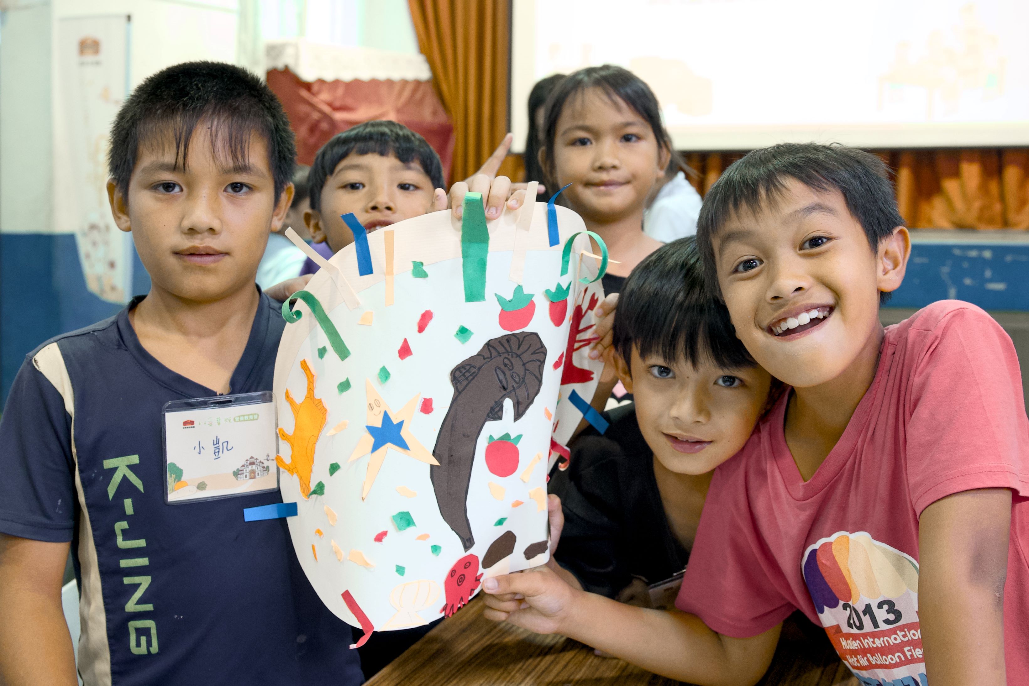 營養教育營結合美育課程，引導博幼學童學習營養知識