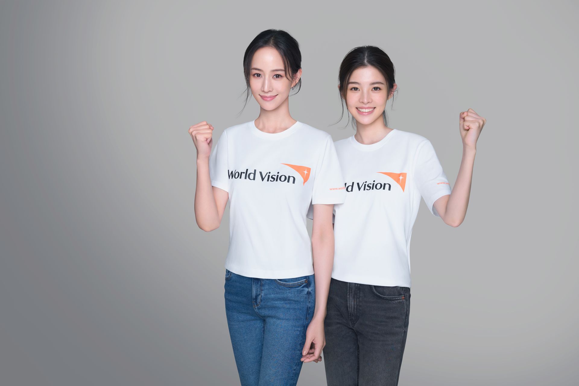 長期關懷弱勢孩童的張鈞甯與詹子萱攜手擔任展望會「資助1000女孩—凝聚勇氣·無所畏懼」代言人，為生活在恐懼中的女孩發聲。