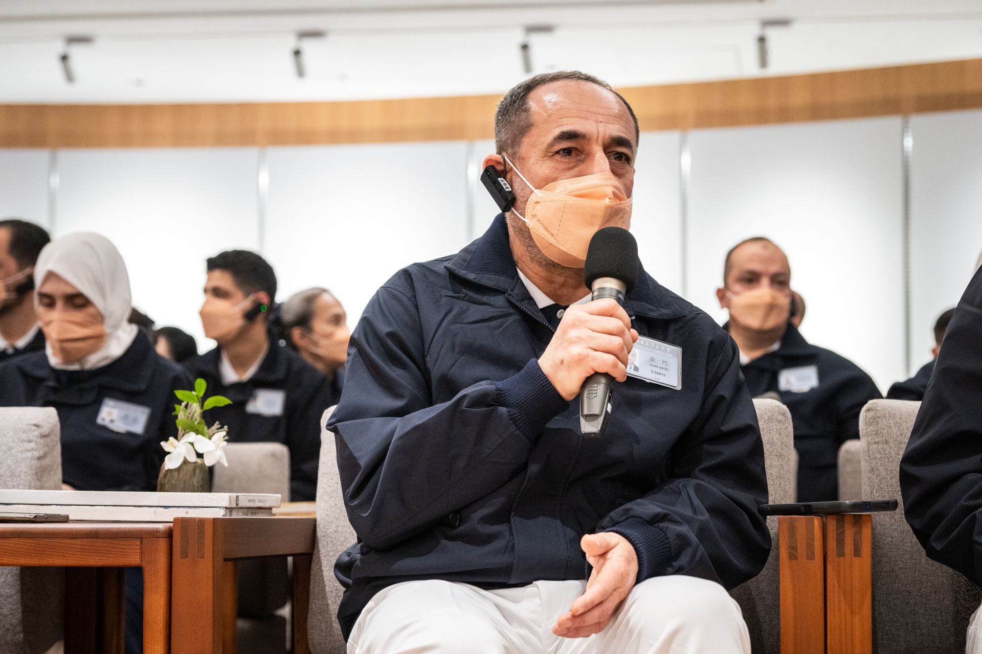 滿納海學校老師凱門來臺灣參展分享親身經歷