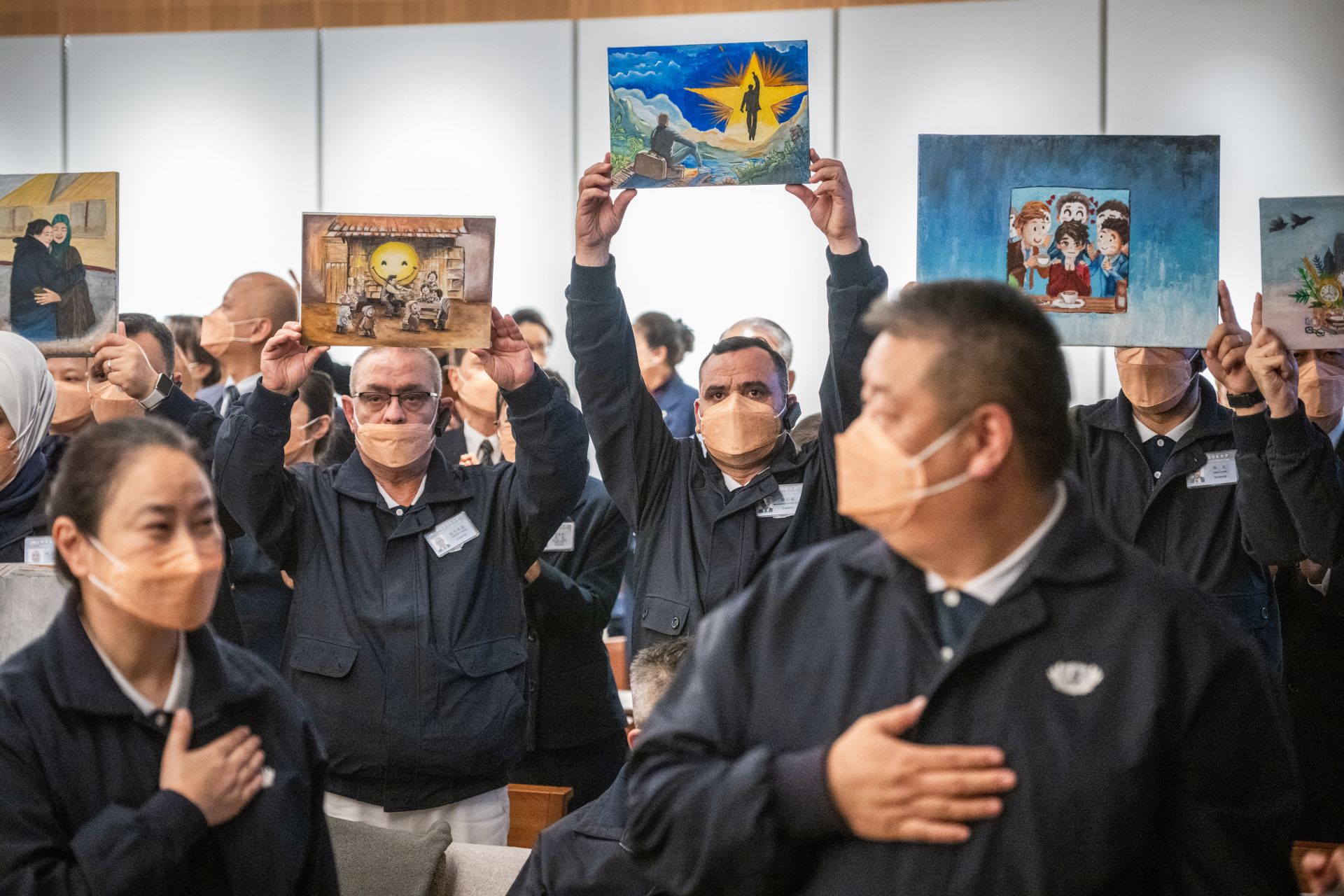 土耳其滿納海國際學校師生來臺出席畫展
