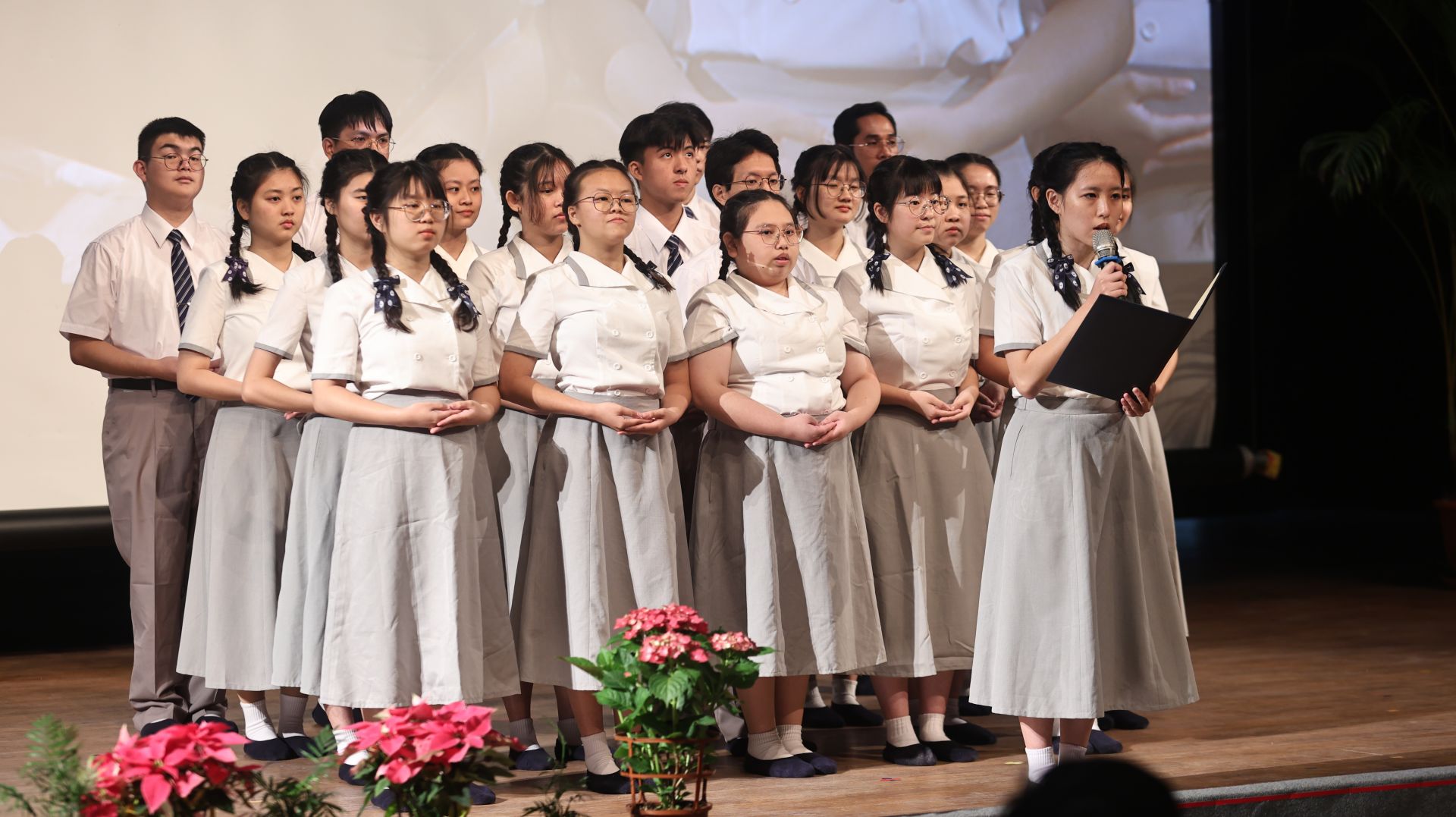學生分享志工服務心得