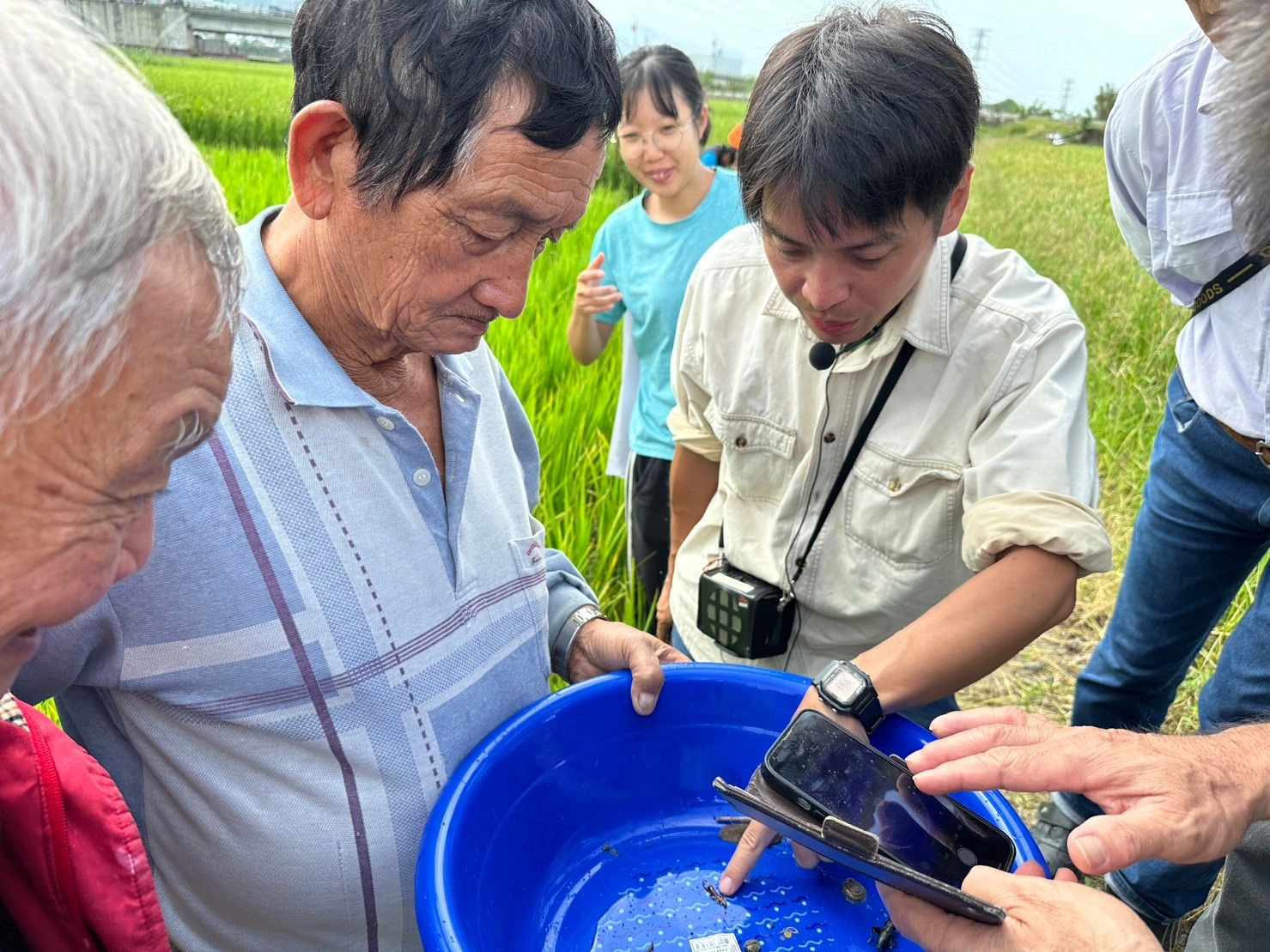 花蓮縣府為合作農友舉辦友善農地環教課程