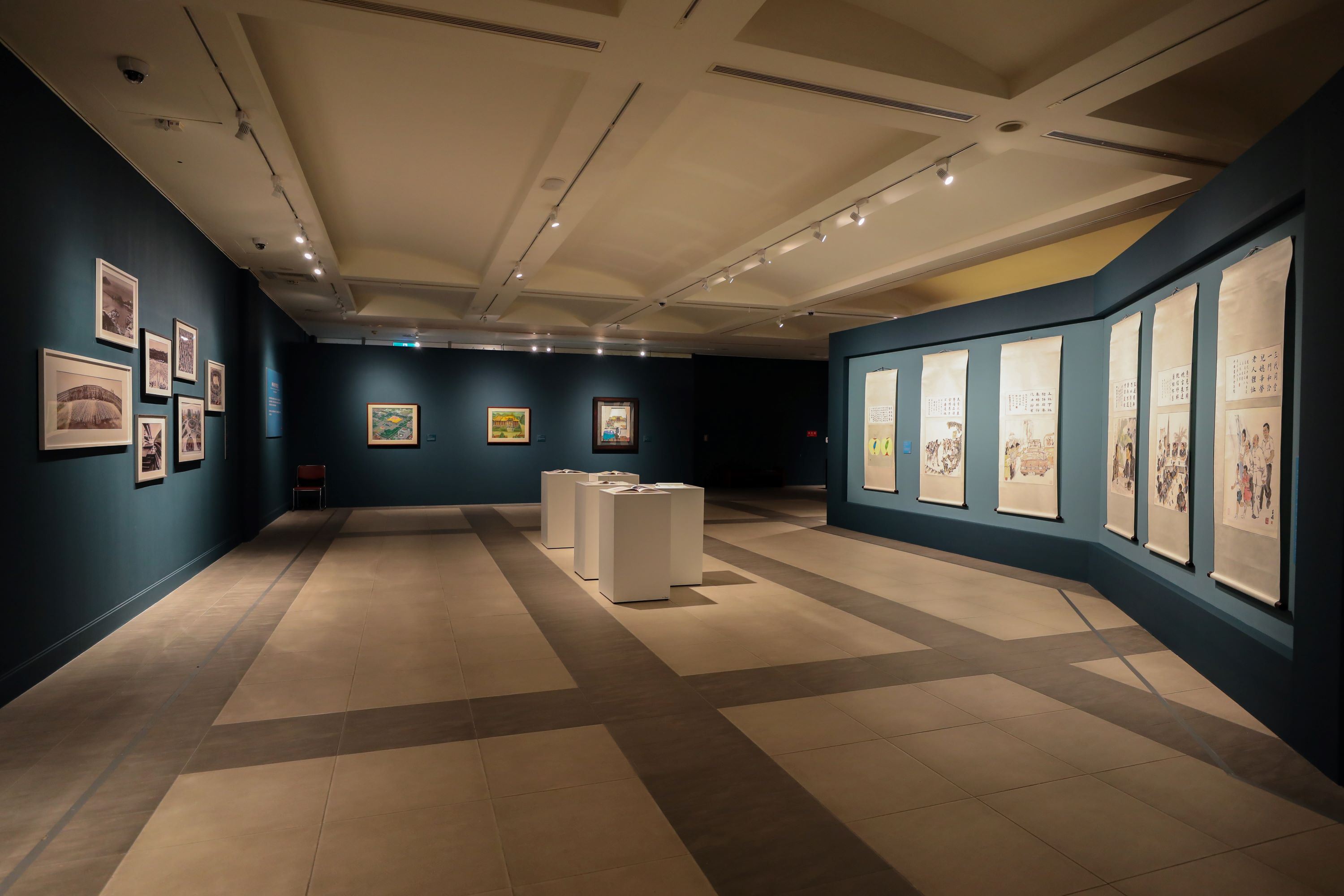 「島嶼．記憶—描繪臺灣50年」南展廳「製作記憶—以藝術書寫的歷史」。