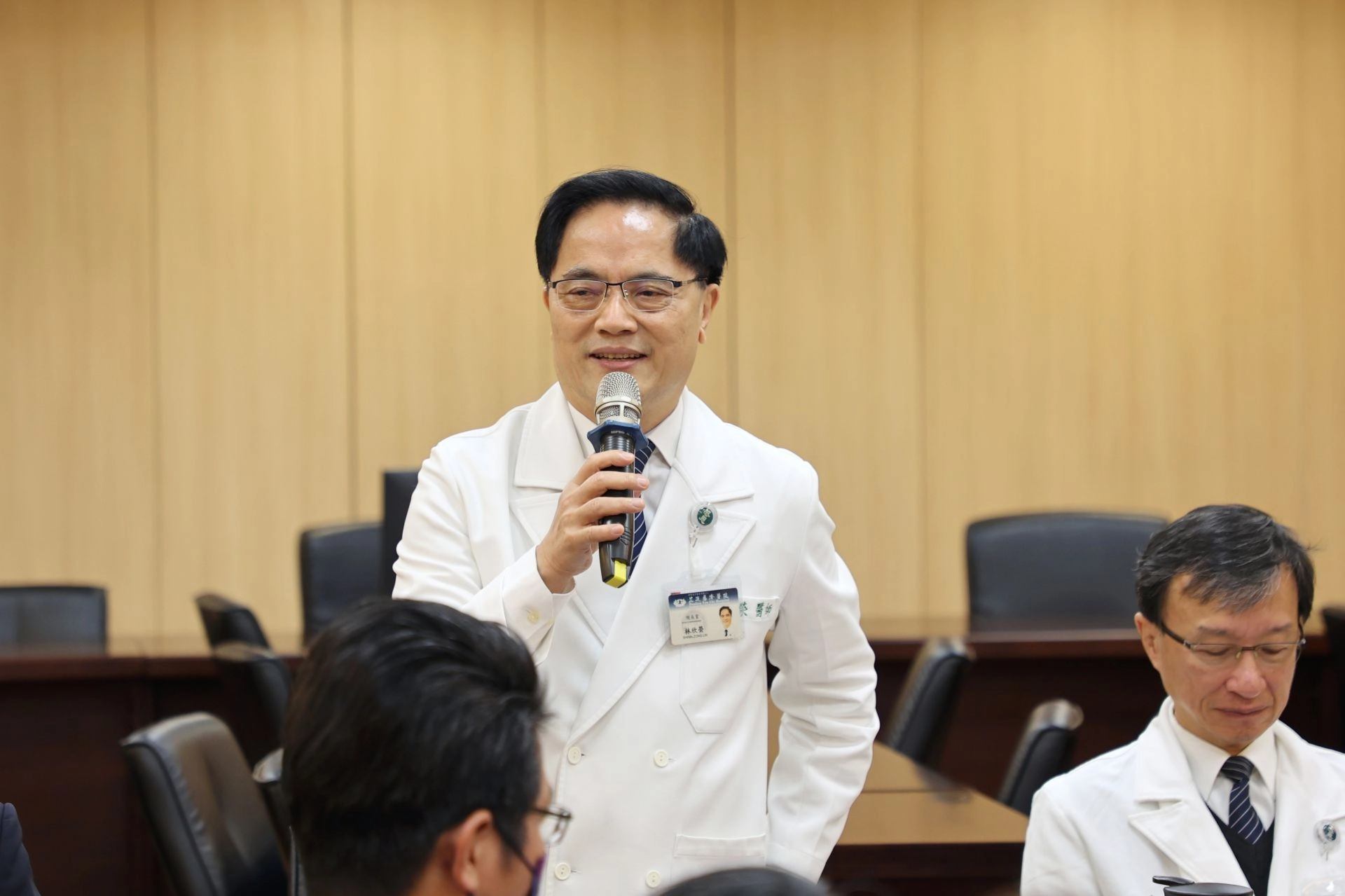 林欣榮院長期望花蓮慈院未來以設立專門的兒童醫院為目標，繼續守護東部的孩子。