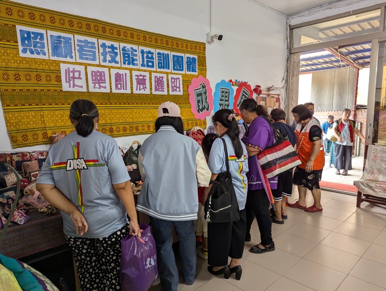 縫紉班於6月29、30日在桃源基督長老教會舉辦年度成果展。