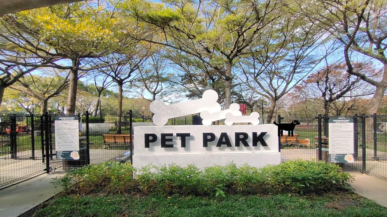 古坑服務區寵物公園 大小型犬分區