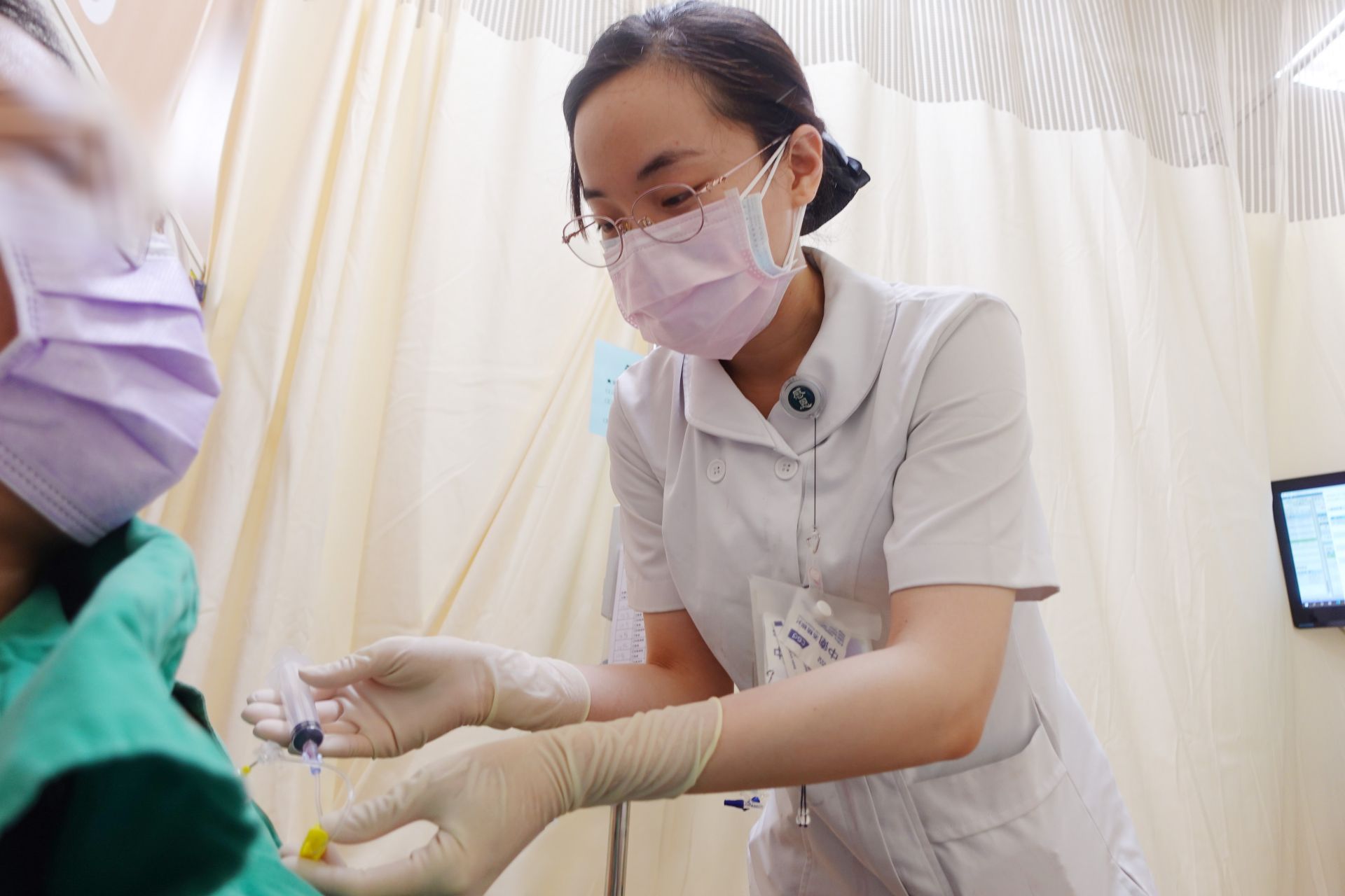 免疫治療搭配化療約八成控制腫瘤，六成腫瘤縮小。（示意圖）