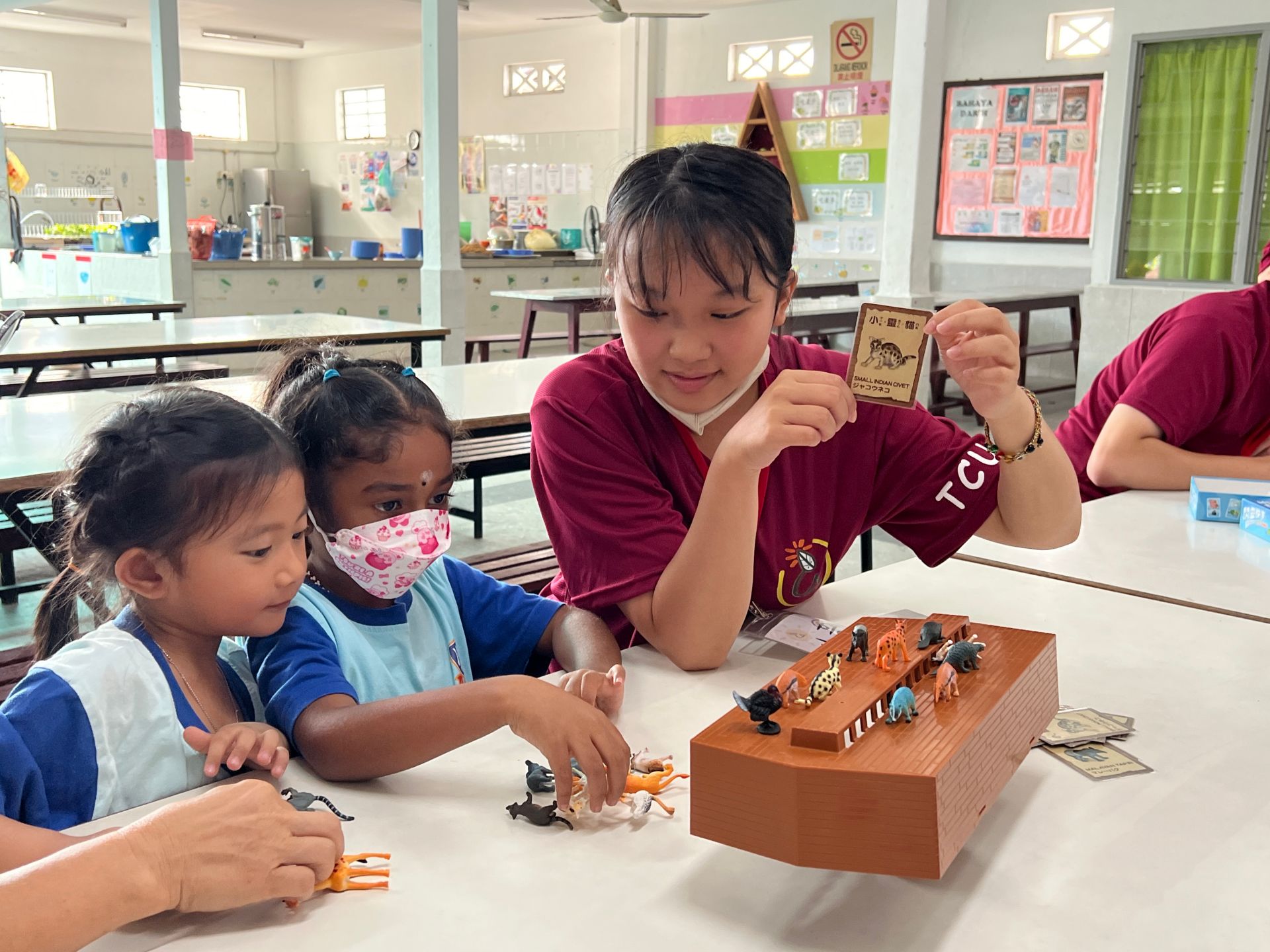 於穎川小學進行性別教育課程，學校當天臨時安排幼兒園孩子共同參與