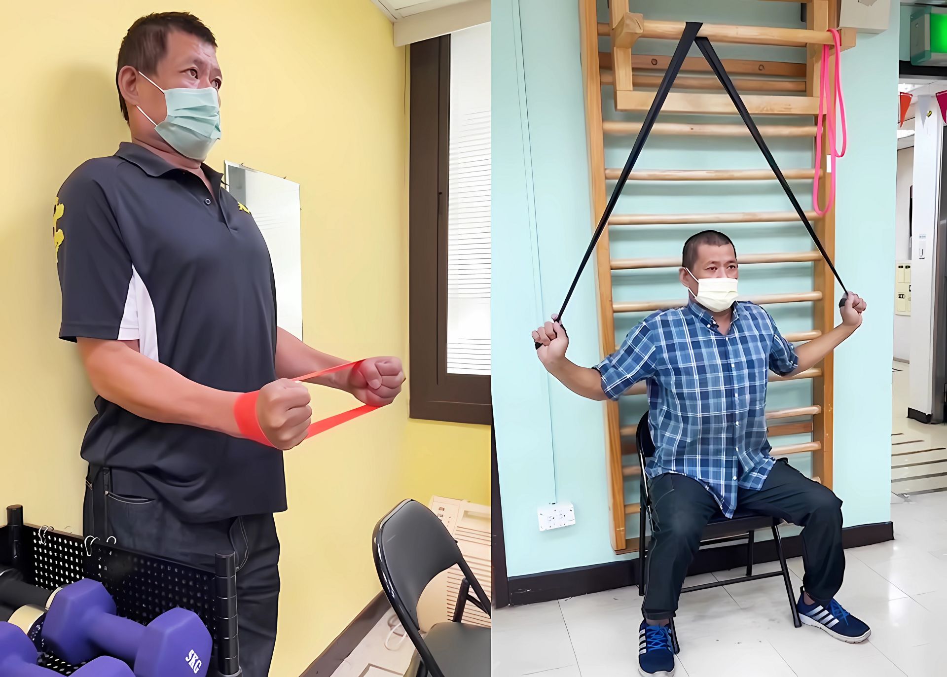 達哥努力復健改善手術後遺症 盼盡早工作養家