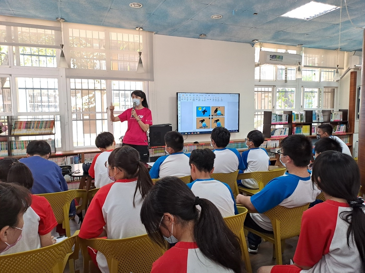 永康國中教師說明閩南語認證試題範例。