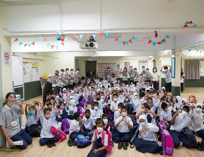 2024馬來西亞工服務隊-難民幼兒園合照