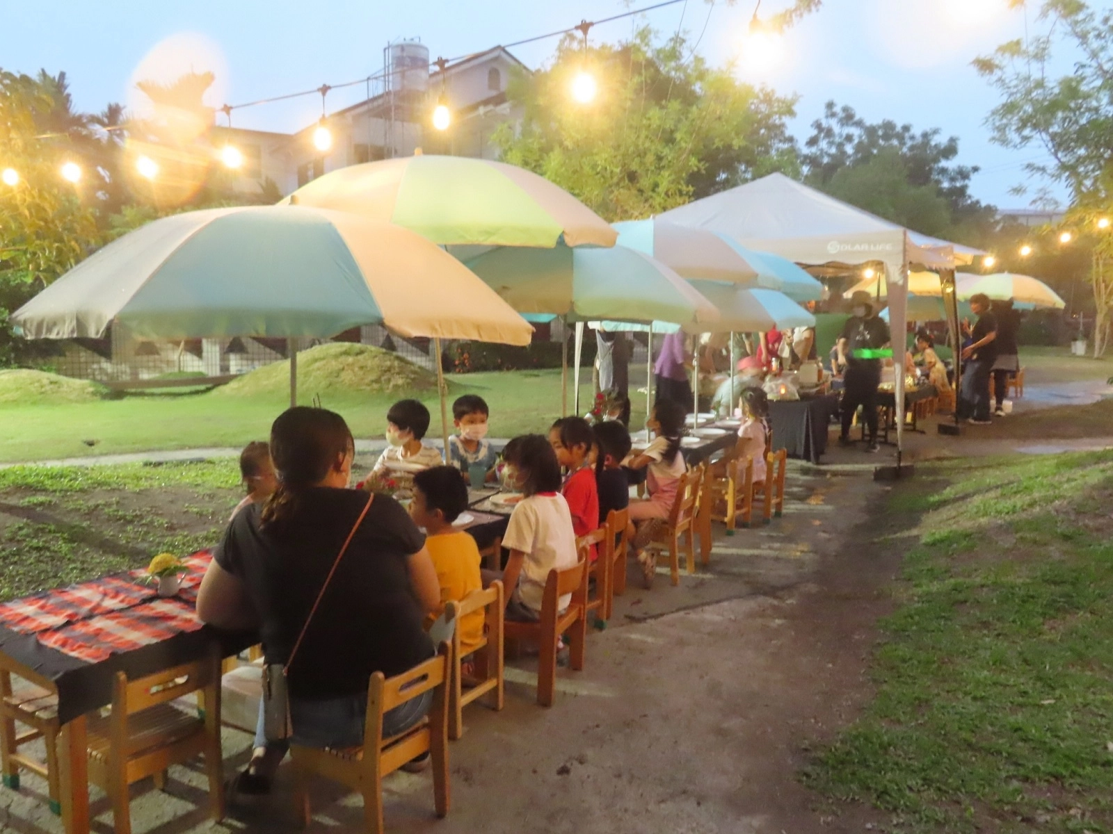 畢業宿營的那一天（高雄市瀰濃非營利幼兒園）