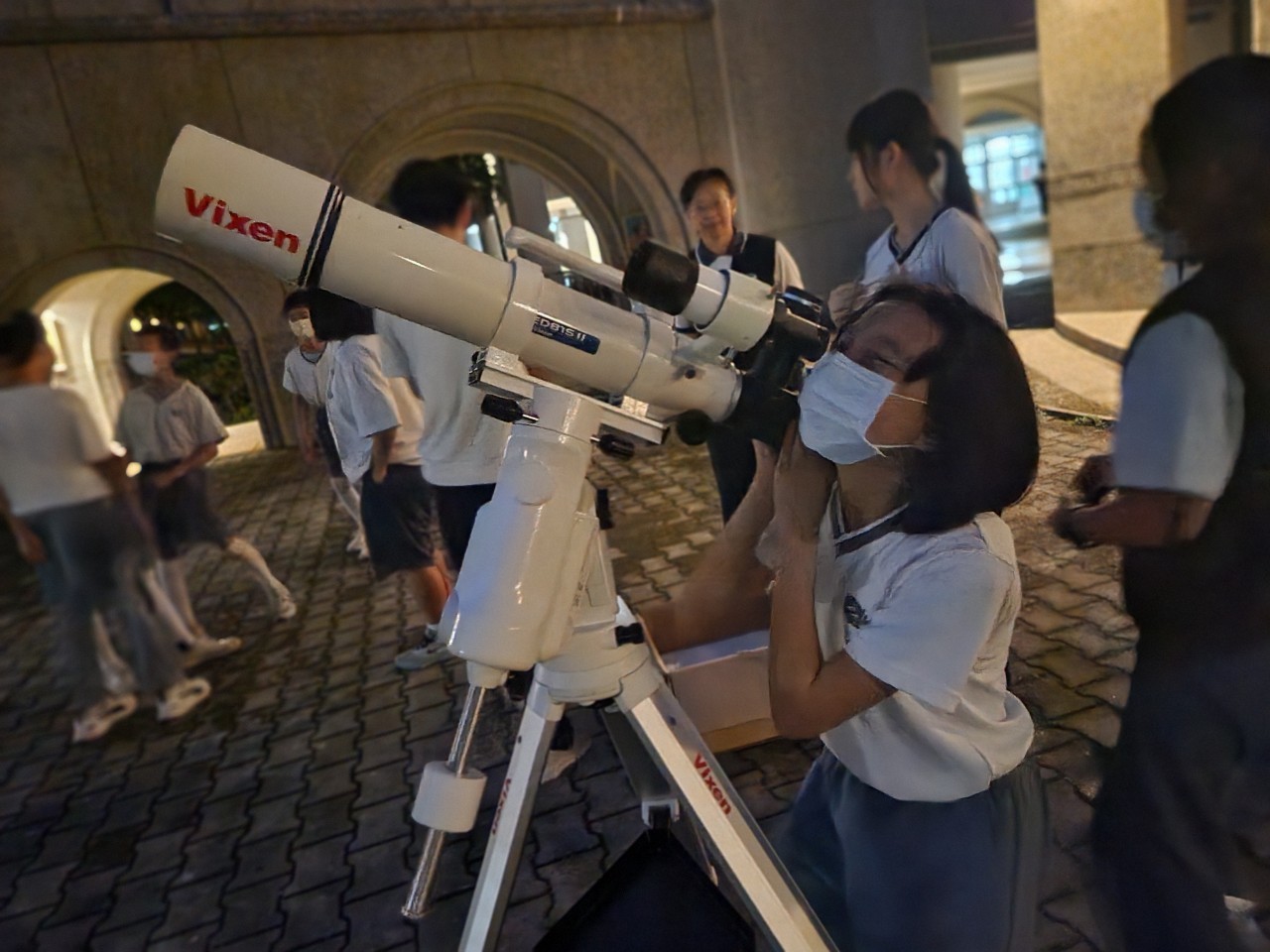 宇宙浩瀚驚異奇航 慈大附小舉辦天文之夜