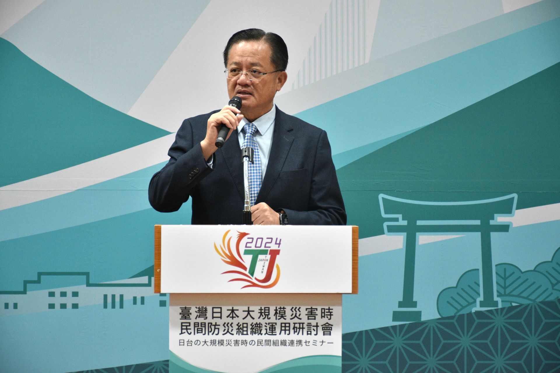 消防署長蕭煥章致詞