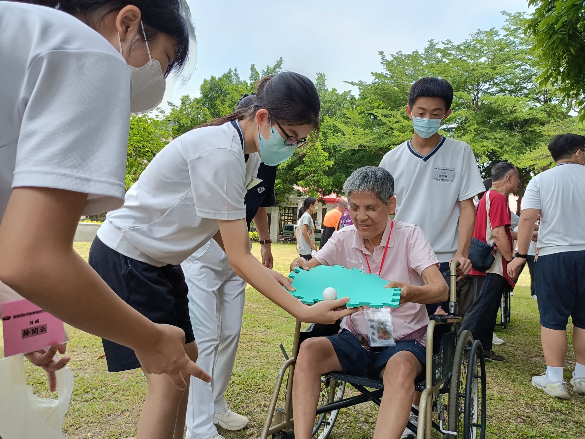 行動傳遞心意 臺南慈中臺南教養院志工行