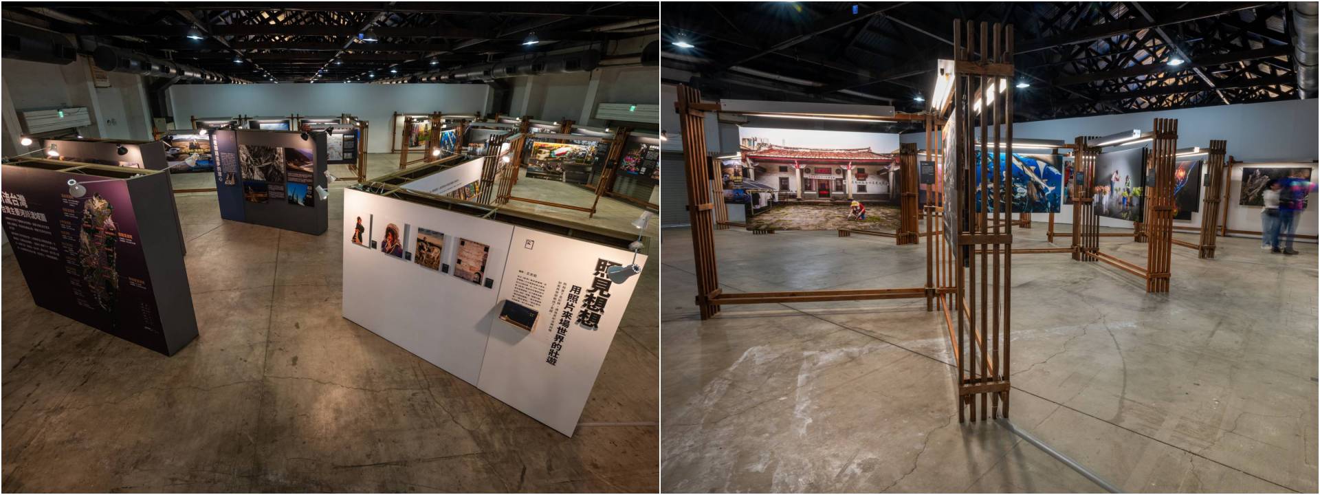 「經典 Odyssey 影像．體驗」特展屉區約三百八十坪，分為十大主題區。展出經典雜誌二十六年來的幾個重量跨國企畫專題。