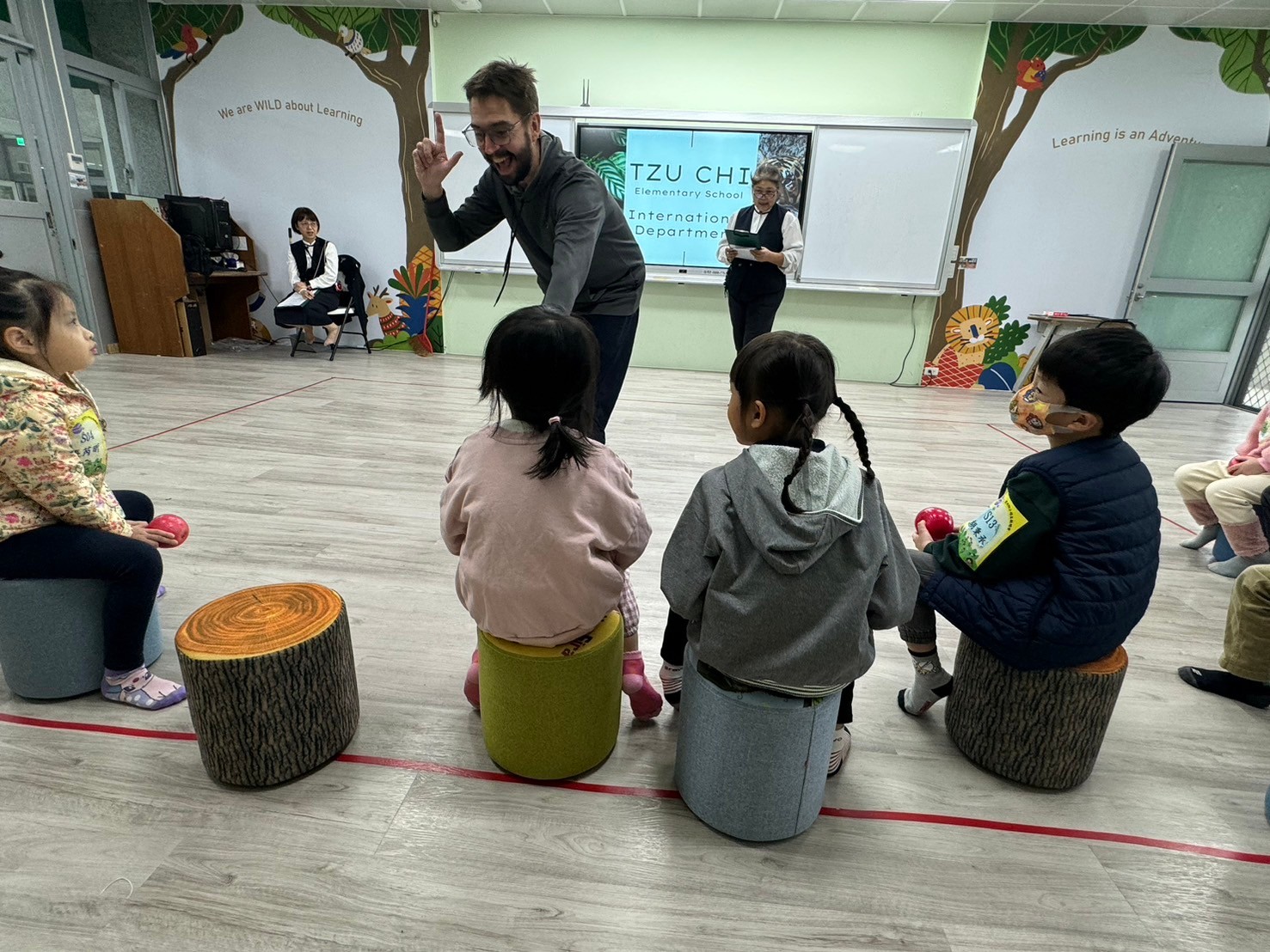 英語課的互動體驗，啟發孩子對英語學習的興趣