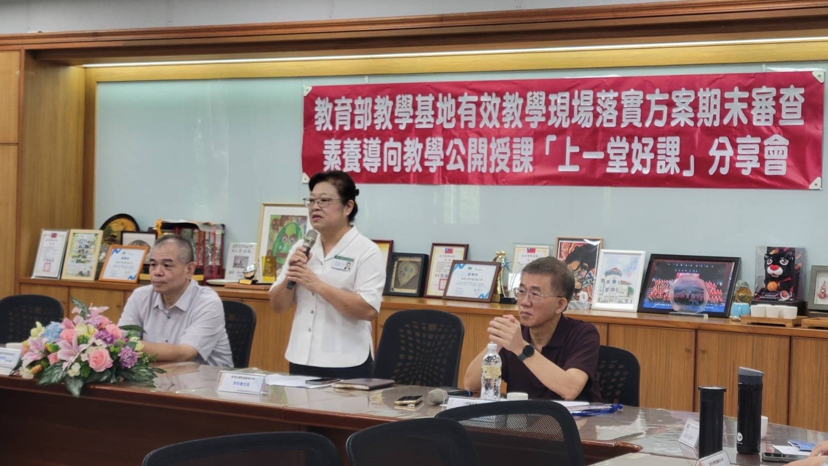 慈大附中李玲惠校長致詞