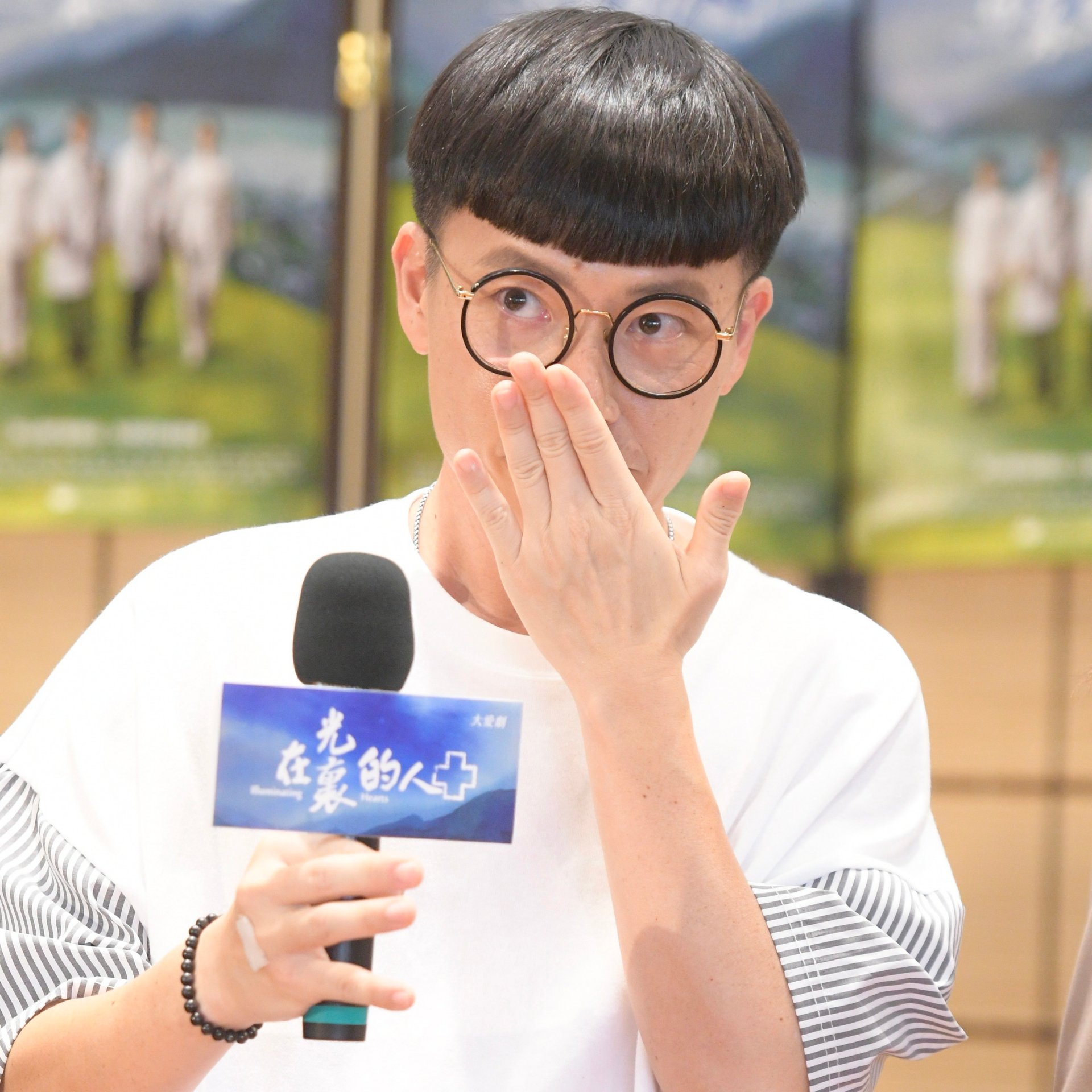 大愛劇《在光裏的人》游小白一場短短五分鐘的戲，導演就拍了五天
