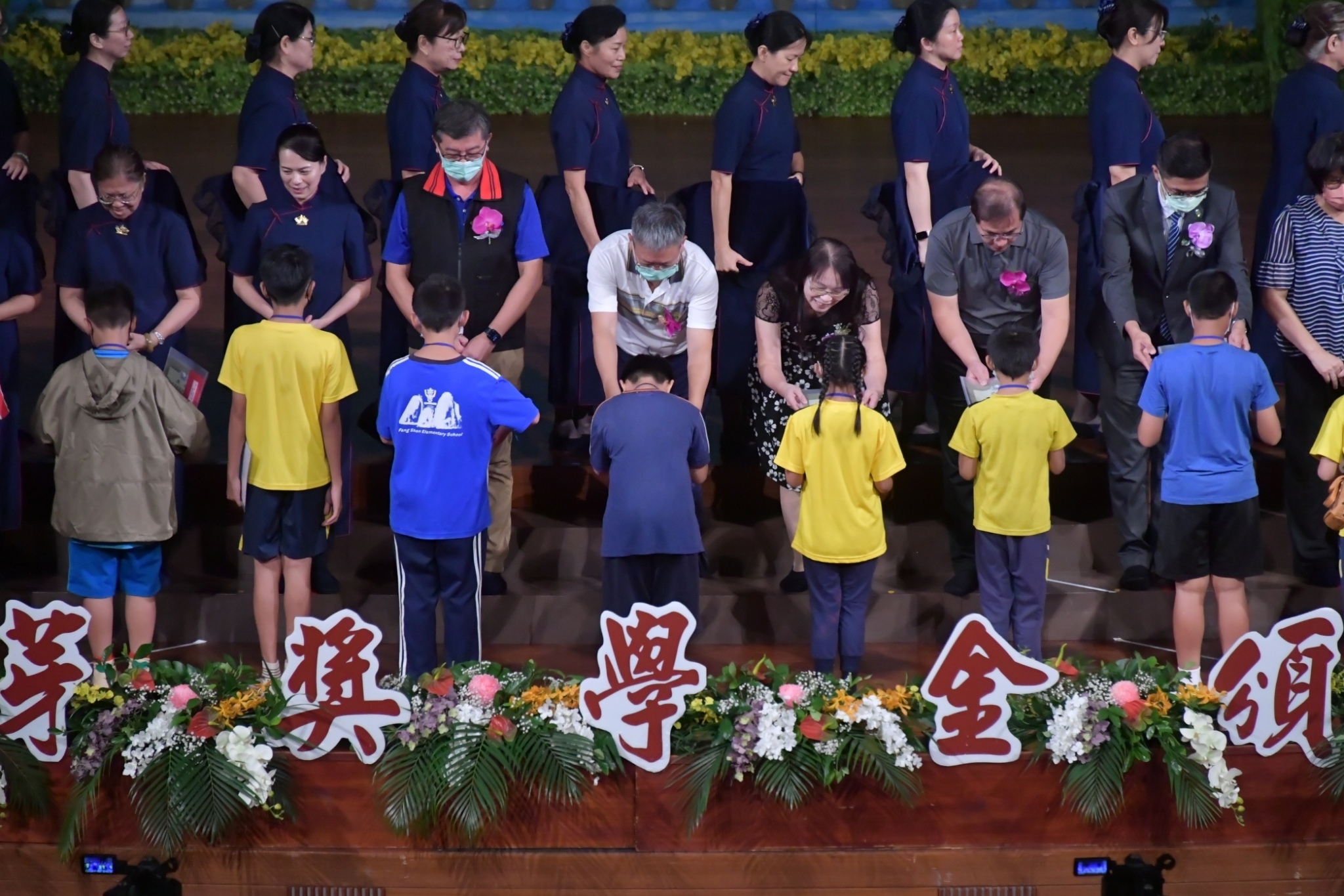2024年首場慈濟新芽獎學金頒獎典禮於10月19日在花蓮靜思堂舉行。(圖為慈濟基金會提供)