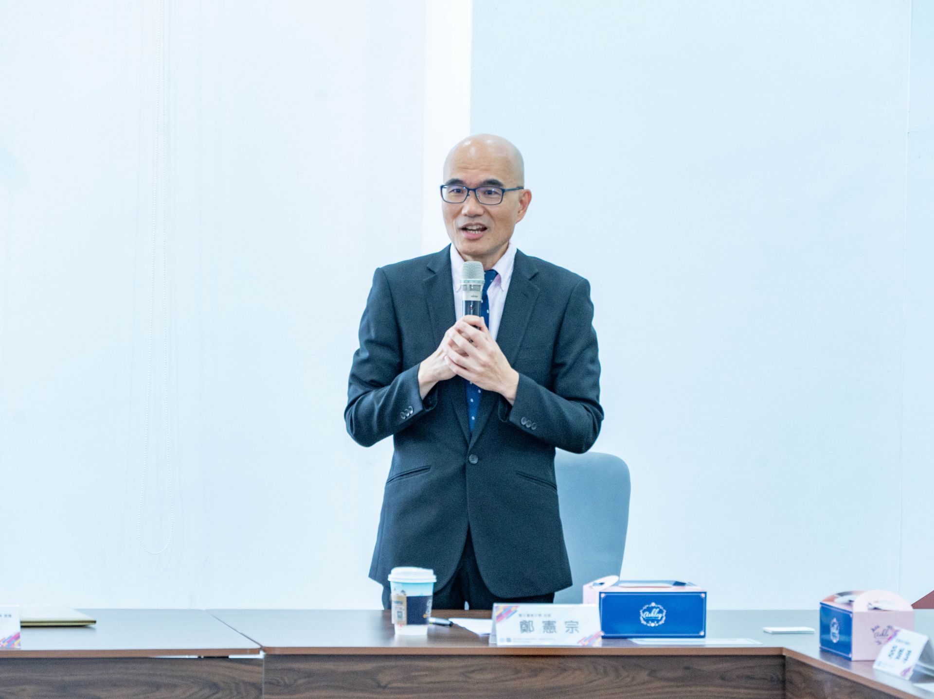 臺東大學鄭憲宗校長致詞。