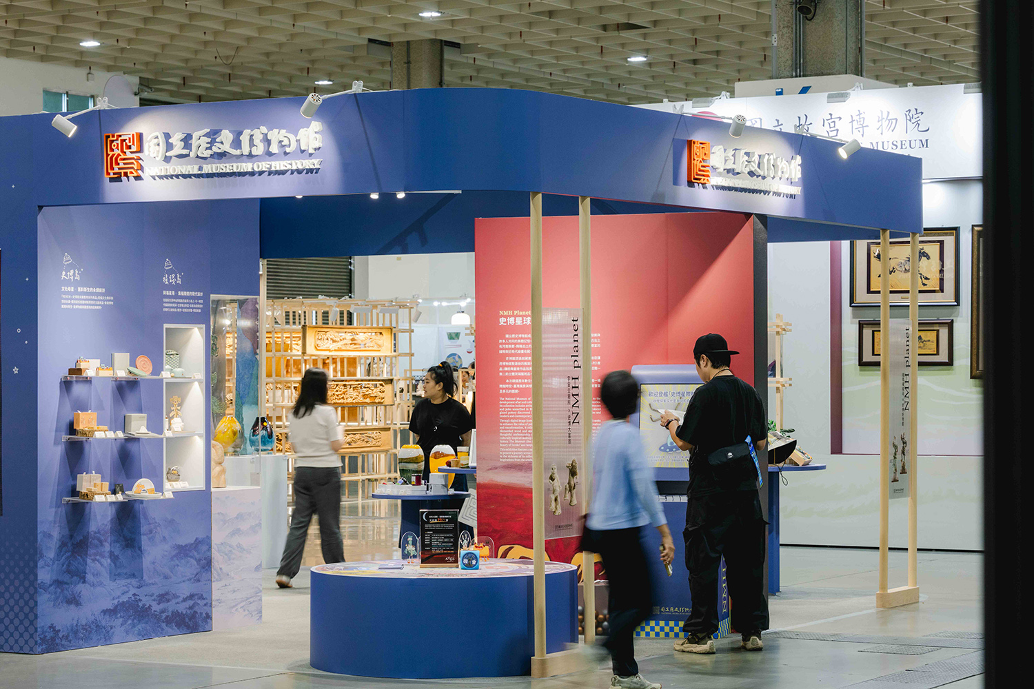 史博館以「史博星球」為主題參展「2025臺灣文博會」，即日起至11日於南港展覽館一館島嶼風尚區（展位編號：K6-005）