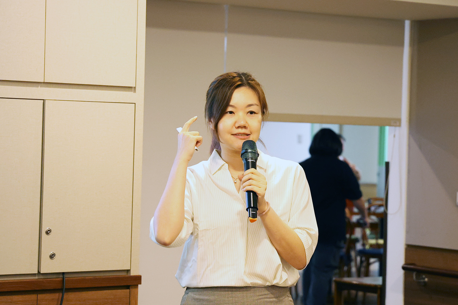 花蓮慈濟醫院心蓮病房邀請心理學家、虛擬實境圓夢療法創始人胡潔玲博士，以臨床實例分享「心願成真：虛擬實境陪伴生命的最後旅程」。