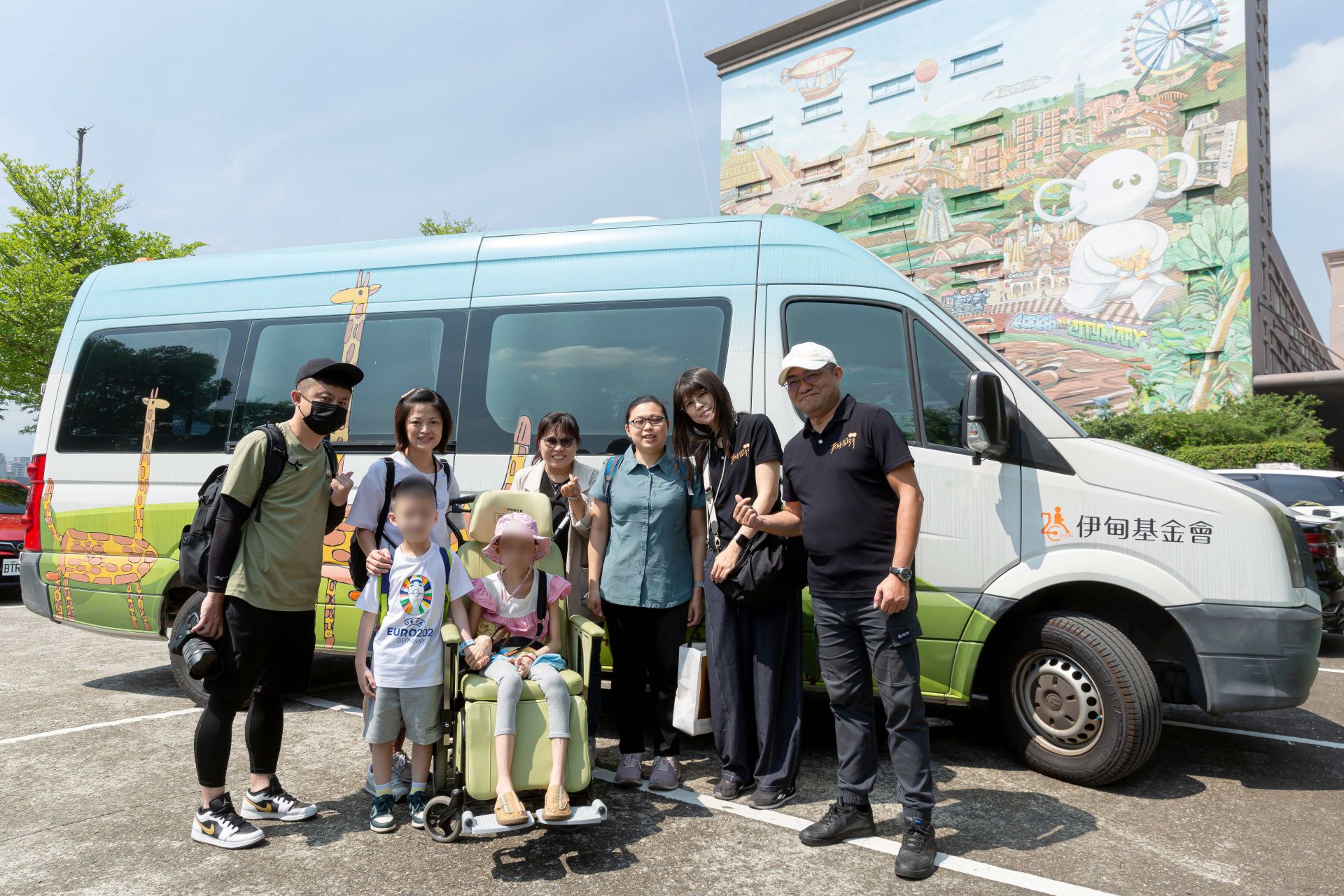 伊甸的圓夢憩旅服務，為視障癌童小綺一家留下不遺憾的愛。