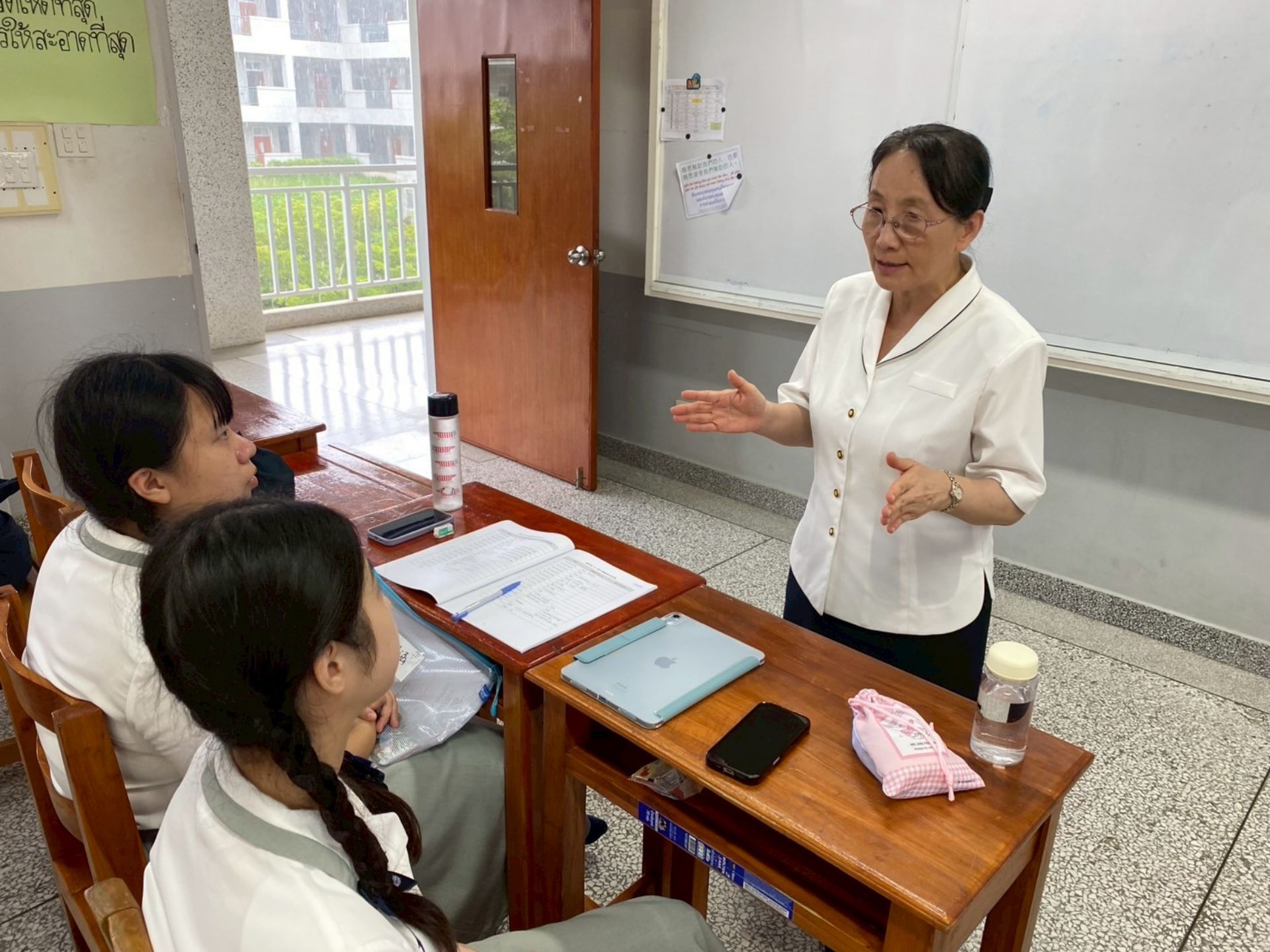 透過課後復盤，師資生更了解如何調整教學內容才能使流程更順暢