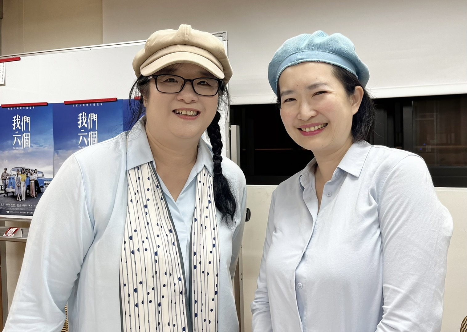 編劇林佳慧接受方格子南希不設限書房主持人訪問(照片來源：南希不設限書房)。