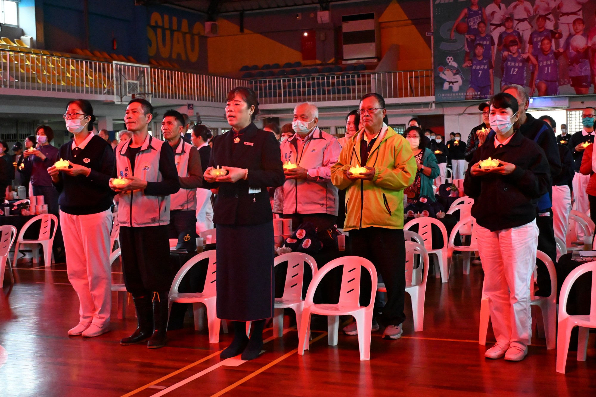 宜蘭慈濟舉辦災後祈福會暨歲末祝福