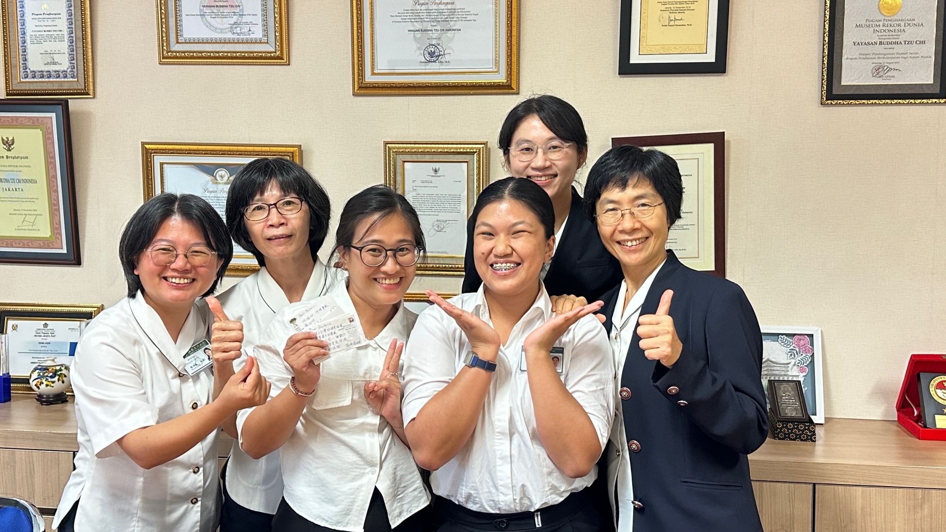 學生對來到慈濟大學求學充滿期待