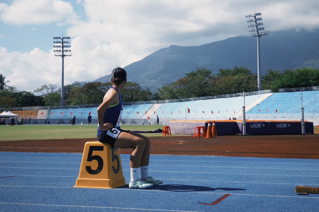 在營養的支持下，小珍期許自己成為優秀的運動員(台灣世界展望會提供)