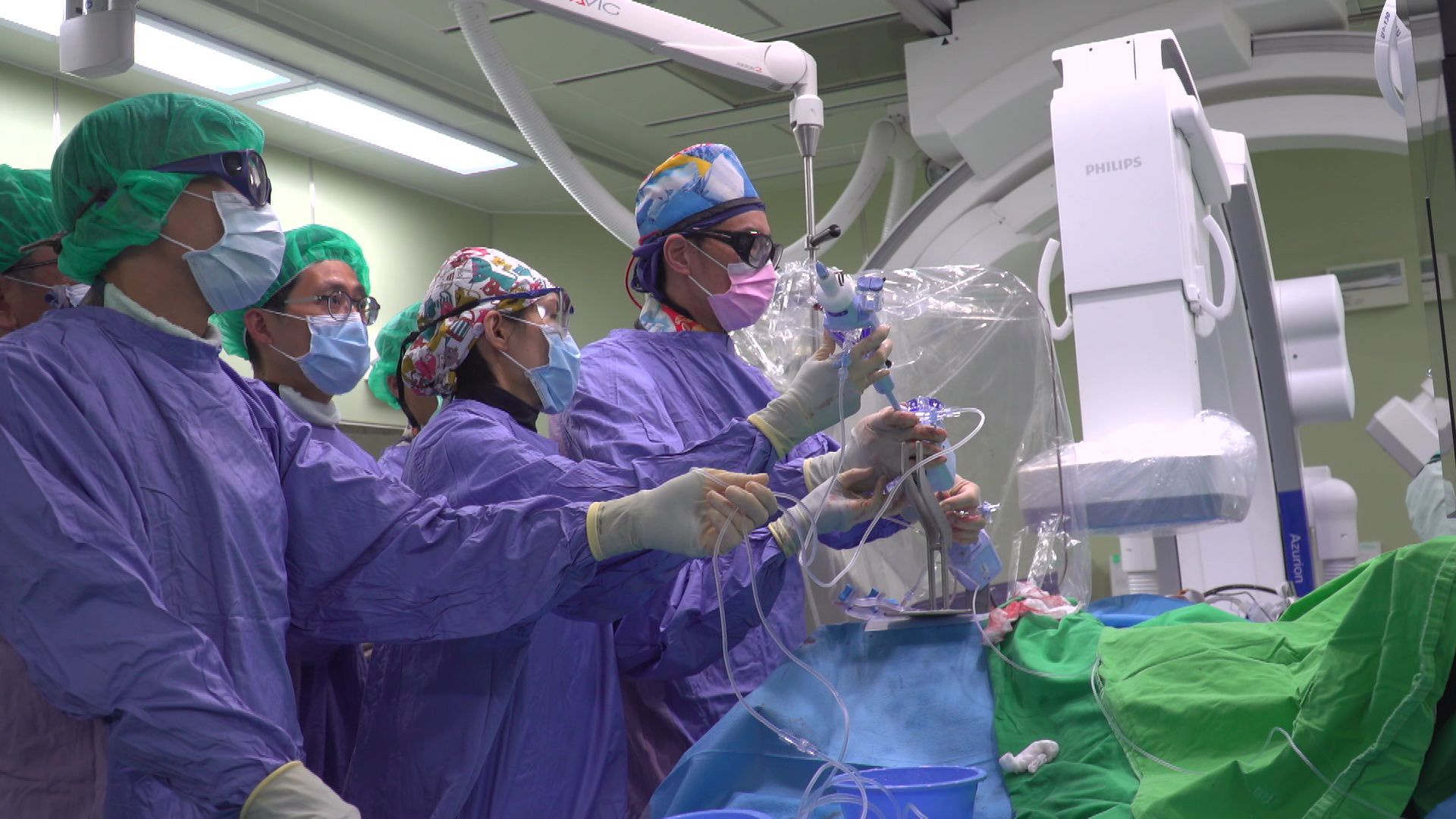 大林慈濟醫院心臟內科團隊成功完成經導管二尖瓣夾合術