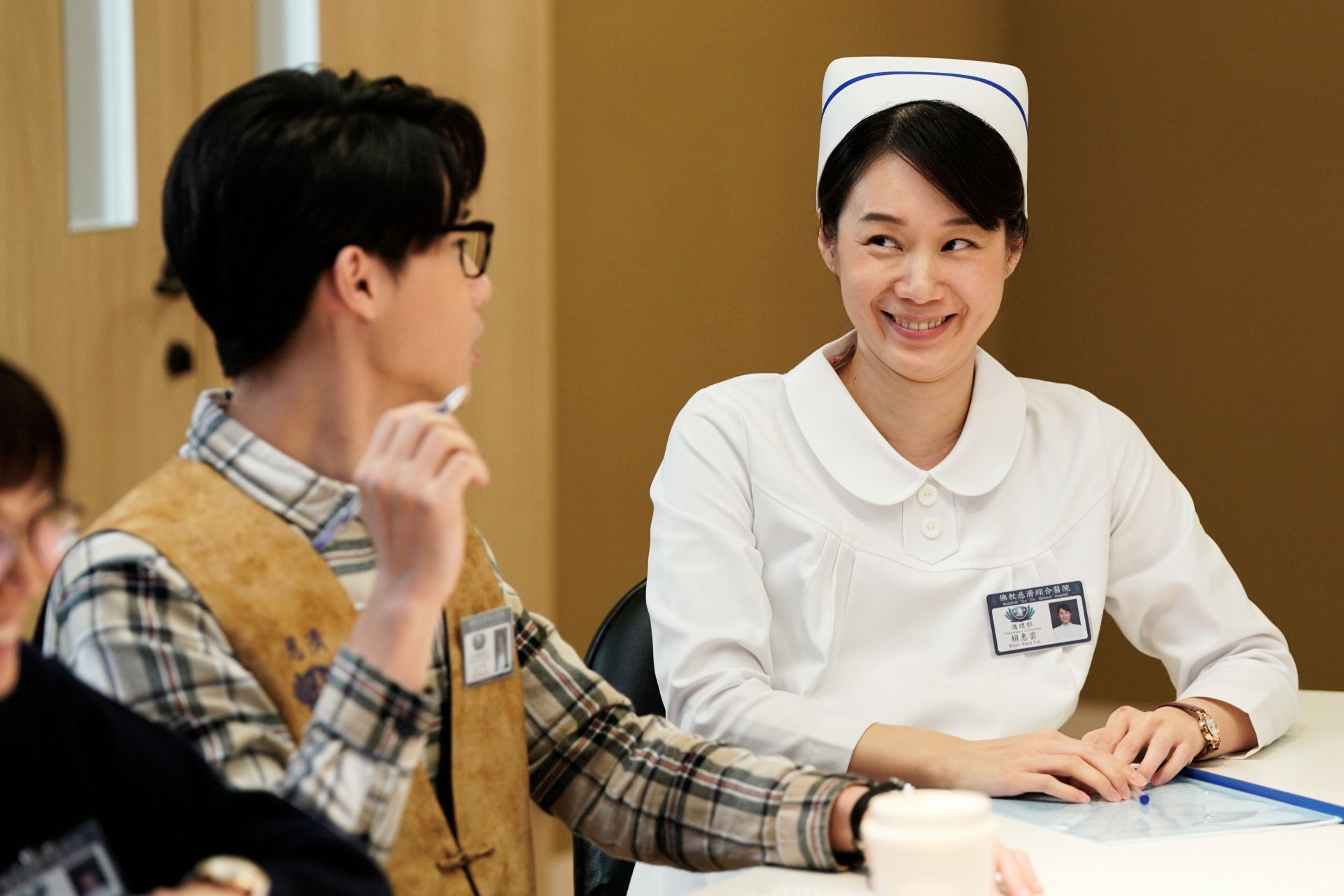 許乃涵飾演「賴惠雲」護理長個性大反轉