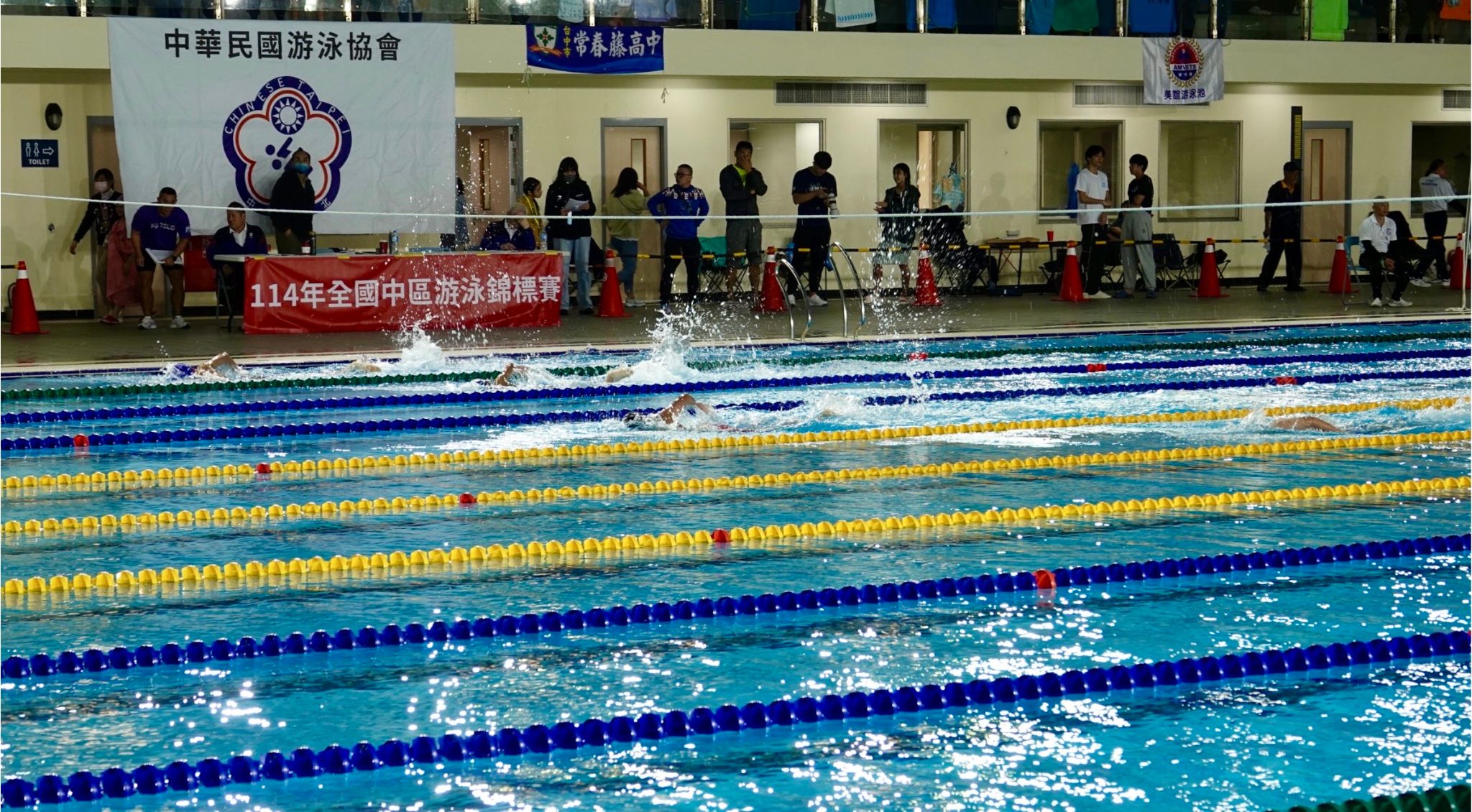 全國中區游泳錦標賽千名泳士齊競技