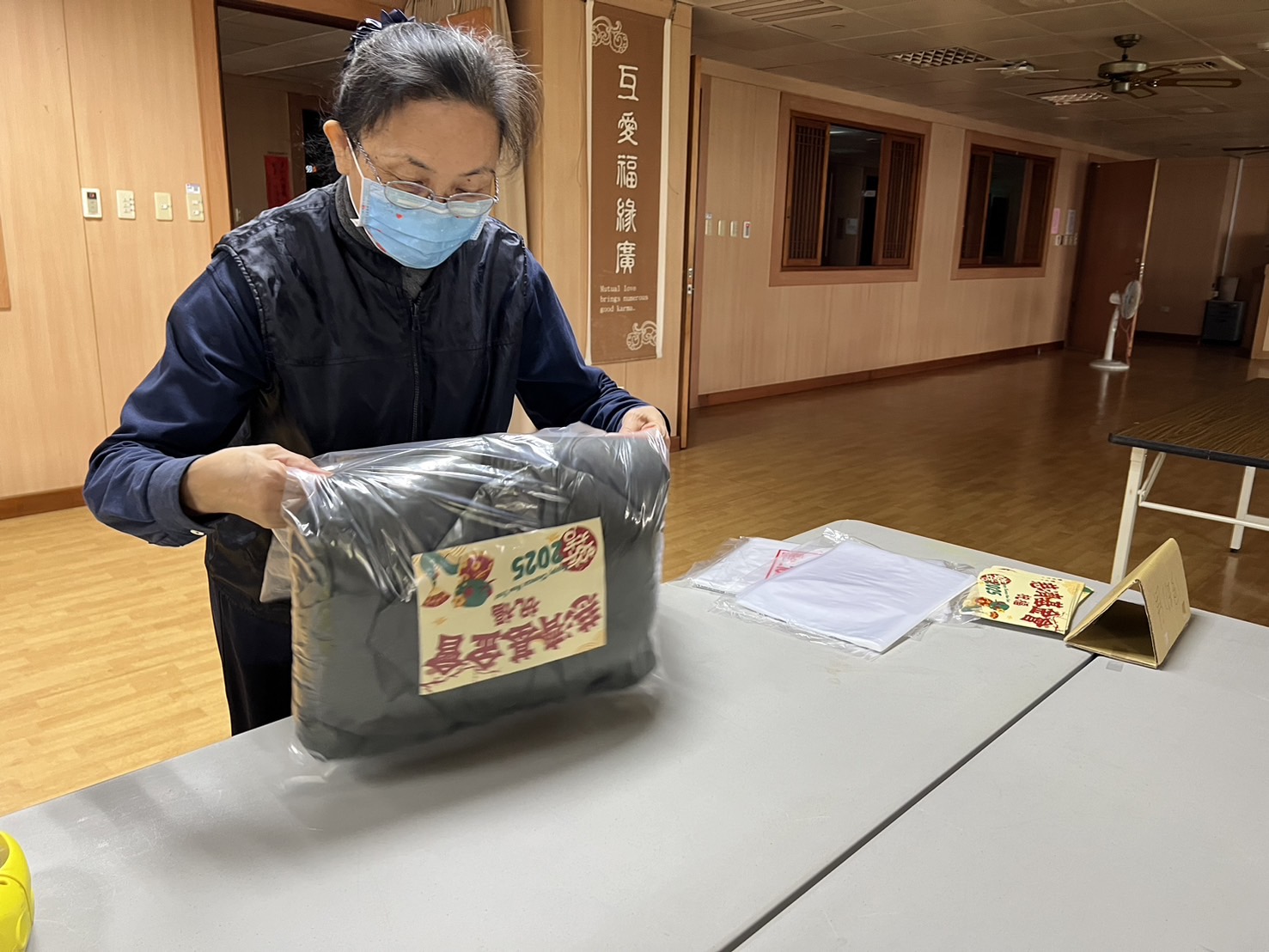 本次提供高雄收容所二手衣物，也落實惜福愛物、延續物命環保精神，以達永續目標。