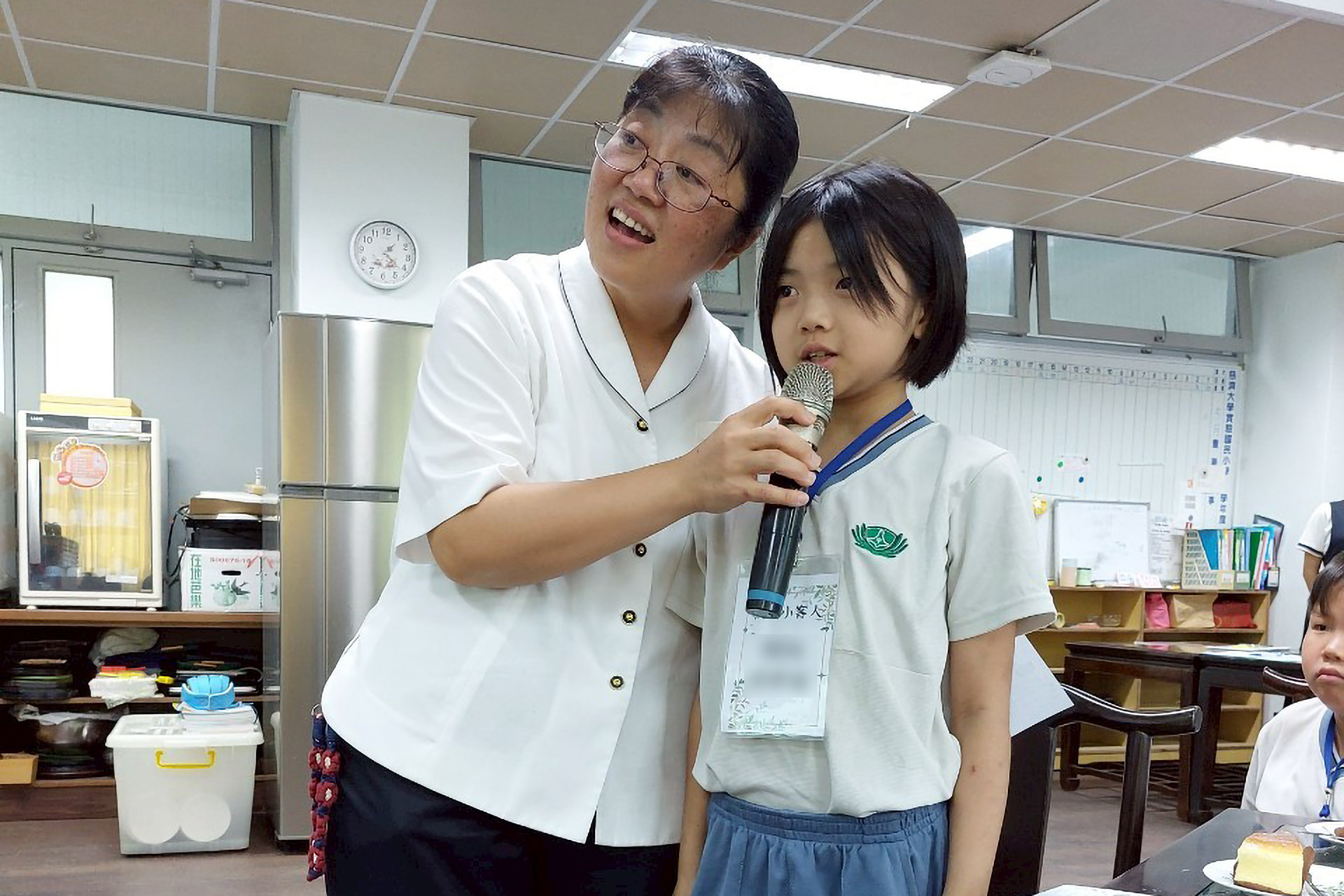 小朋友也提出許多的好奇問題