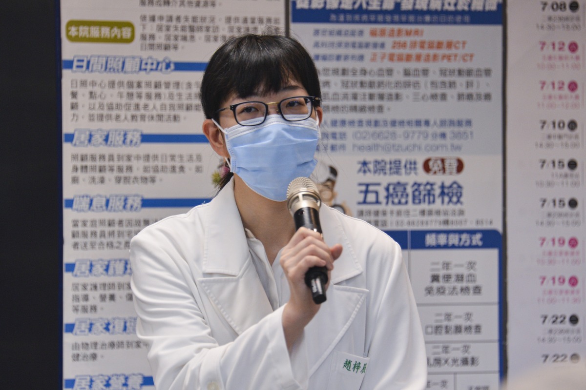 趙梓辰醫師指出，聯合門診的意義即是希望能提供更便捷的就醫環境。