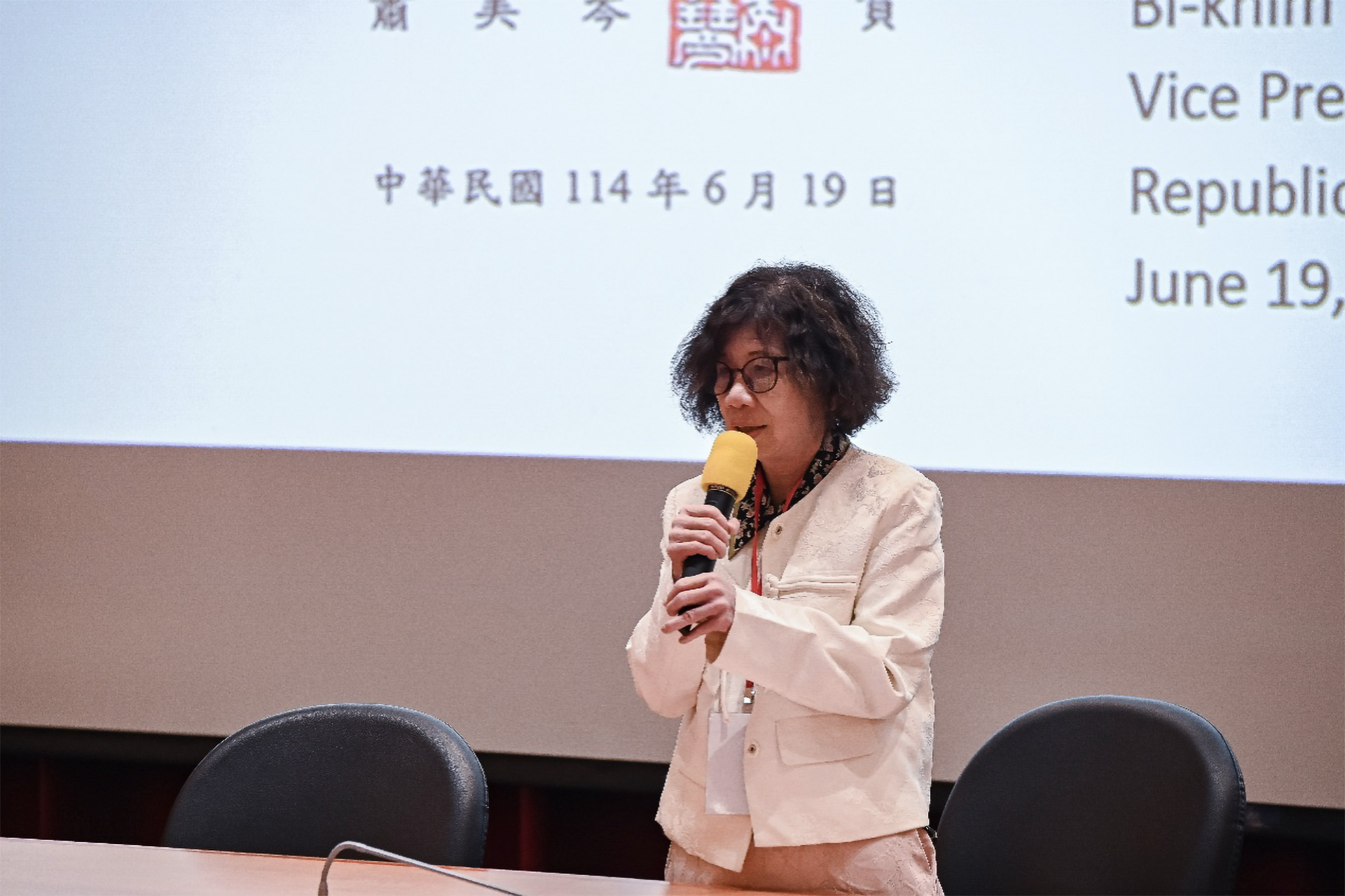 台灣海外援助發展聯盟理事長王金英