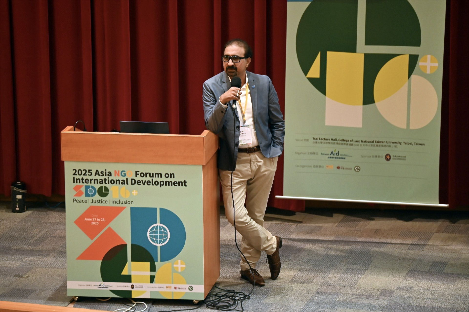 Asia Development Alliance（ADA）秘書長Zia Ur Rehman
