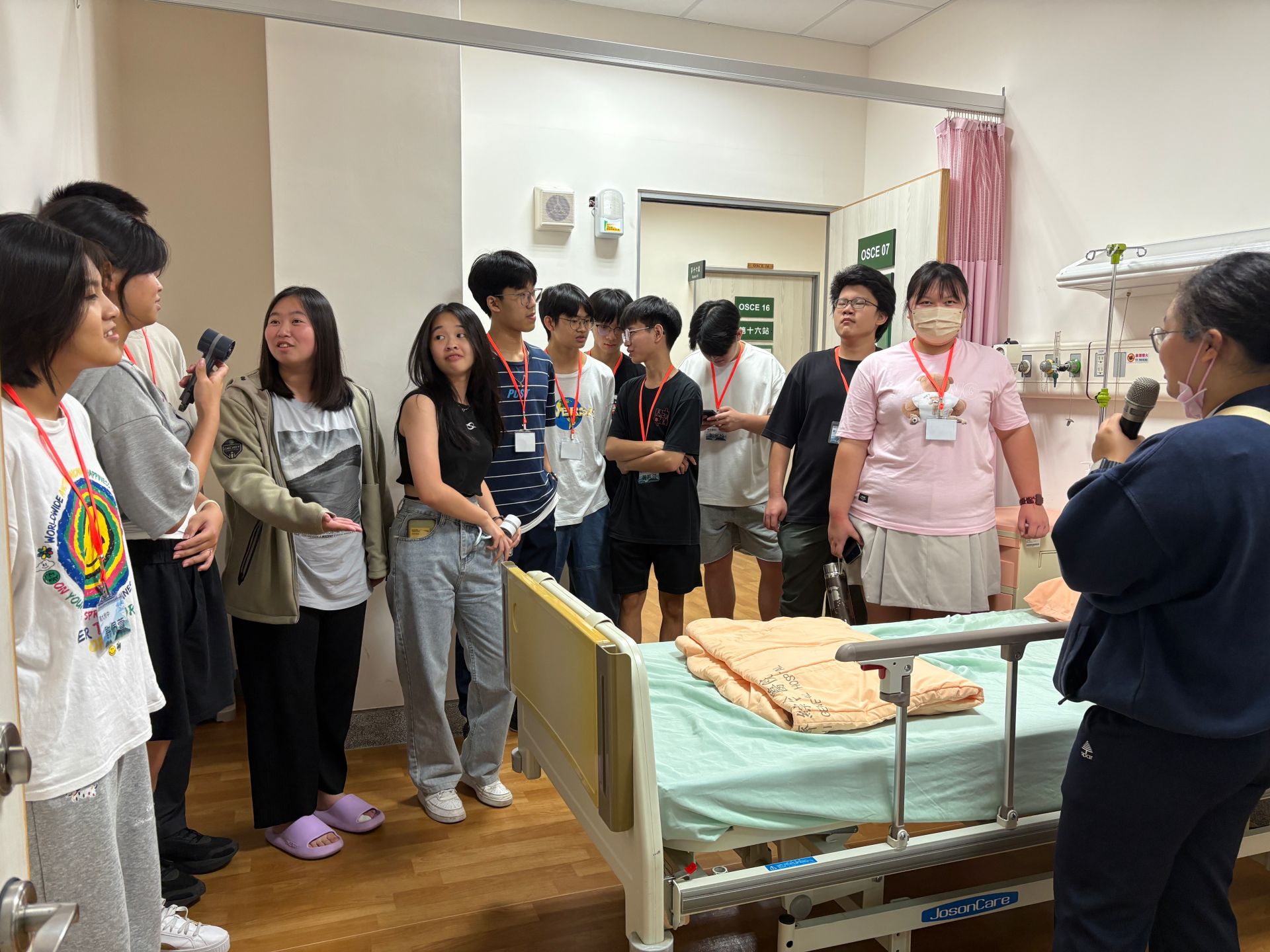 護理實驗教室參訪